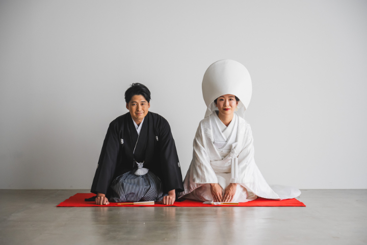 熊本チャペル フォトウエディングレポート No.53 白無垢&綿帽子フォト