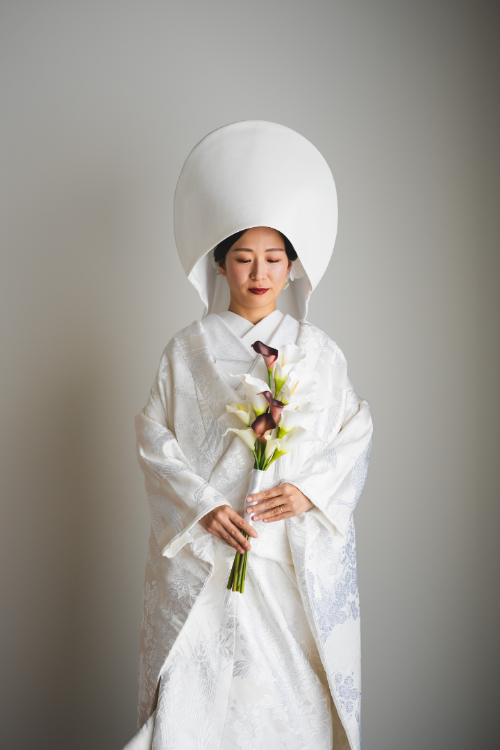 熊本チャペル フォトウエディングレポート No.53 白無垢&綿帽子フォト