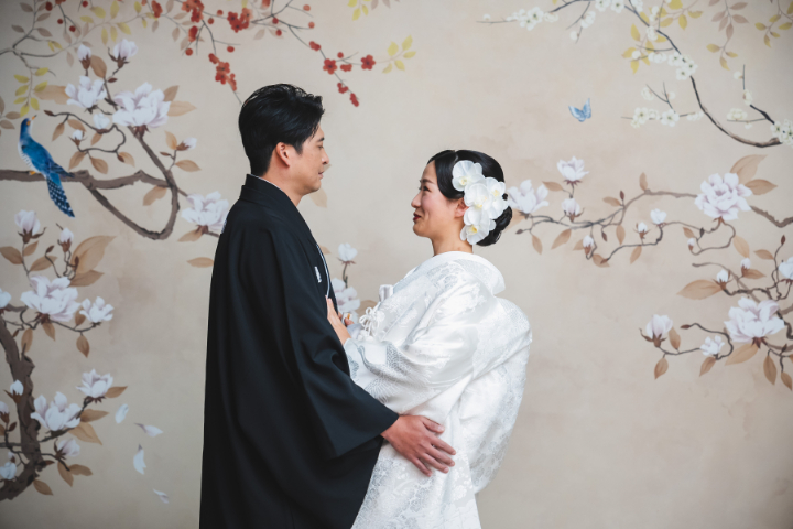 熊本チャペル フォトウエディングレポート No.53 白無垢&綿帽子フォト