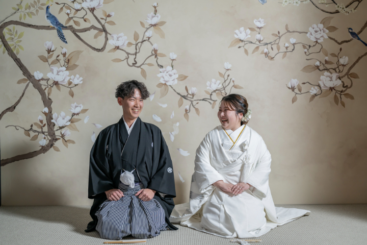 熊本チャペル　フォトウエディングレポート　No.47　白無垢でスタジオ前撮り