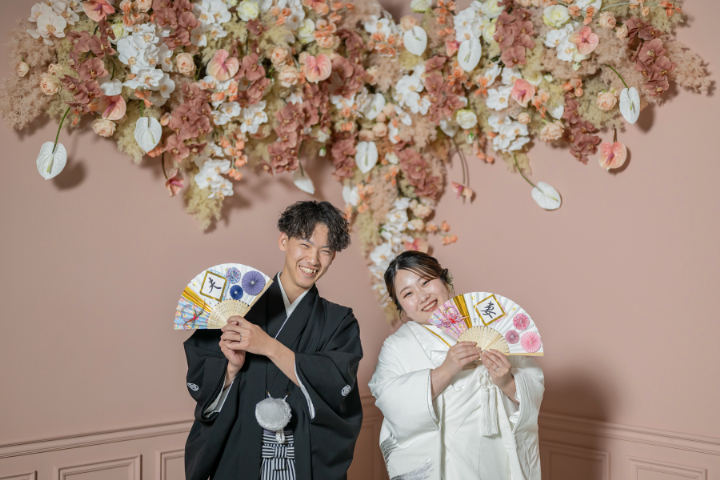 熊本チャペル　フォトウエディングレポート　No.47　白無垢でスタジオ前撮り