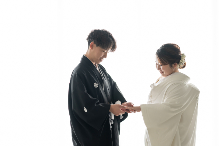 熊本チャペル　フォトウエディングレポート　No.47　白無垢でスタジオ前撮り