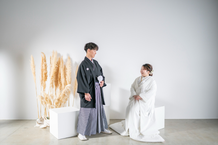 熊本チャペル　フォトウエディングレポート　No.47　白無垢でスタジオ前撮り