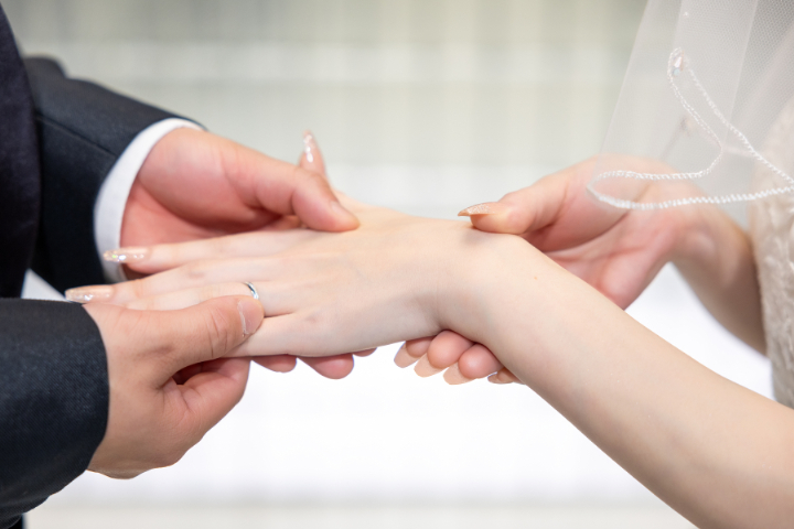 熊本チャペル　フォトウエディングレポート　No.57　チャペルでセレモニーフォト