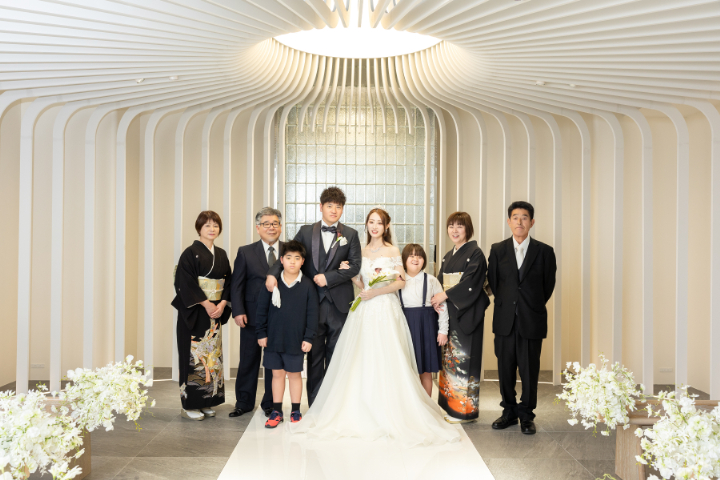 熊本チャペル　フォトウエディングレポート　No.57　チャペルでセレモニーフォト