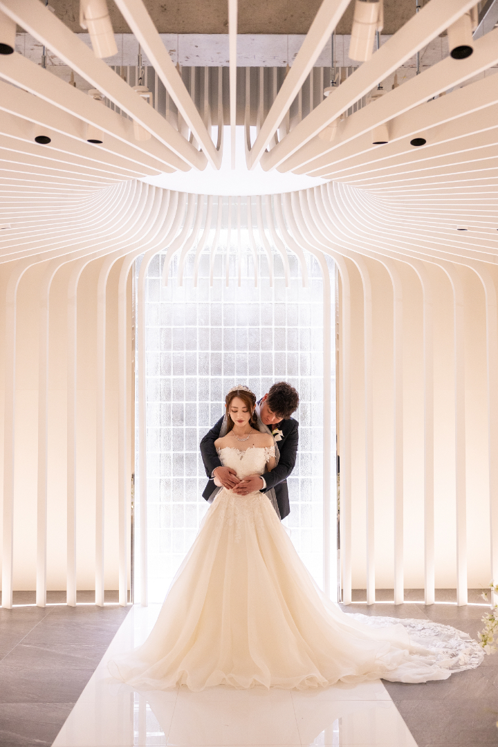 熊本チャペル　フォトウエディングレポート　No.57　チャペルでセレモニーフォト