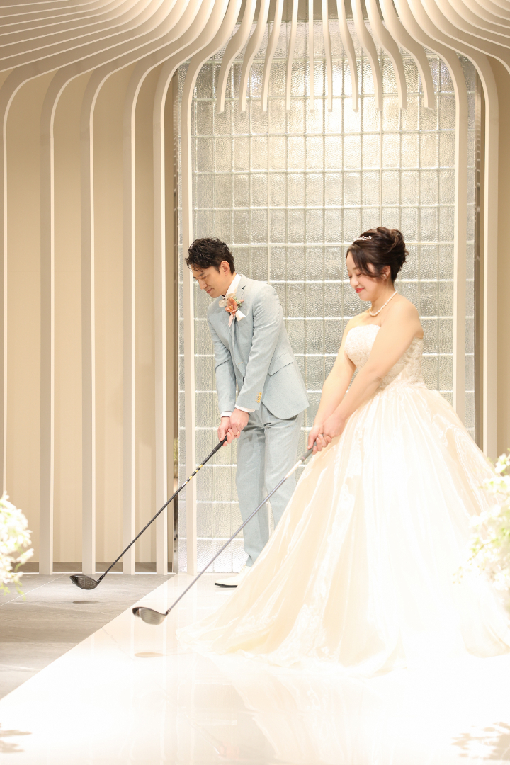 熊本チャペル　フォトウエディングレポート　No.58　ハワイでゴルフ？フォトウエディング