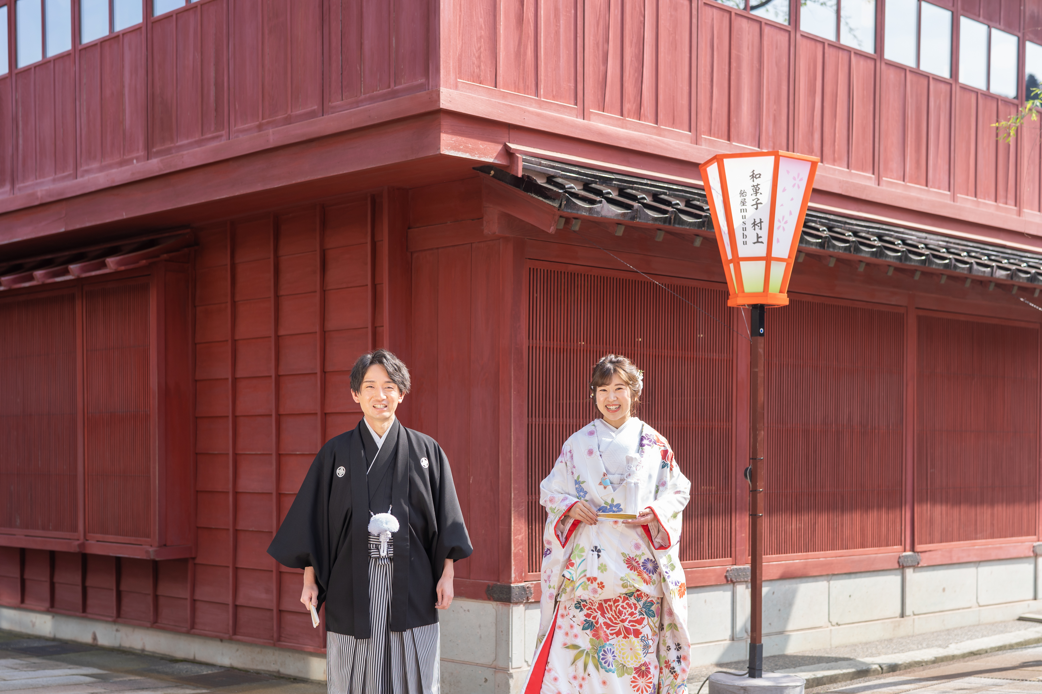 ひがし茶屋で、ロケーションフォト♪