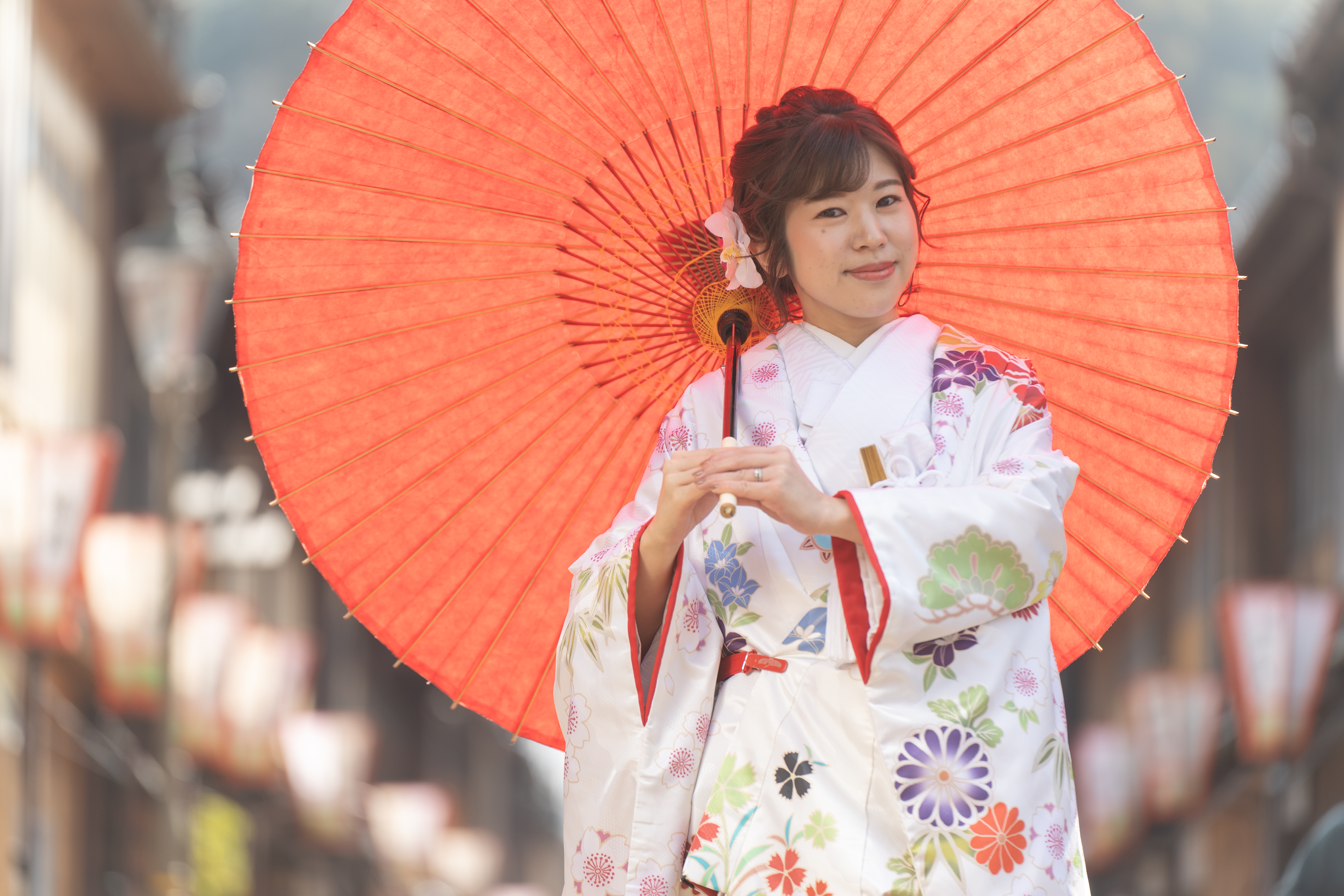 ひがし茶屋で、ロケーションフォト♪