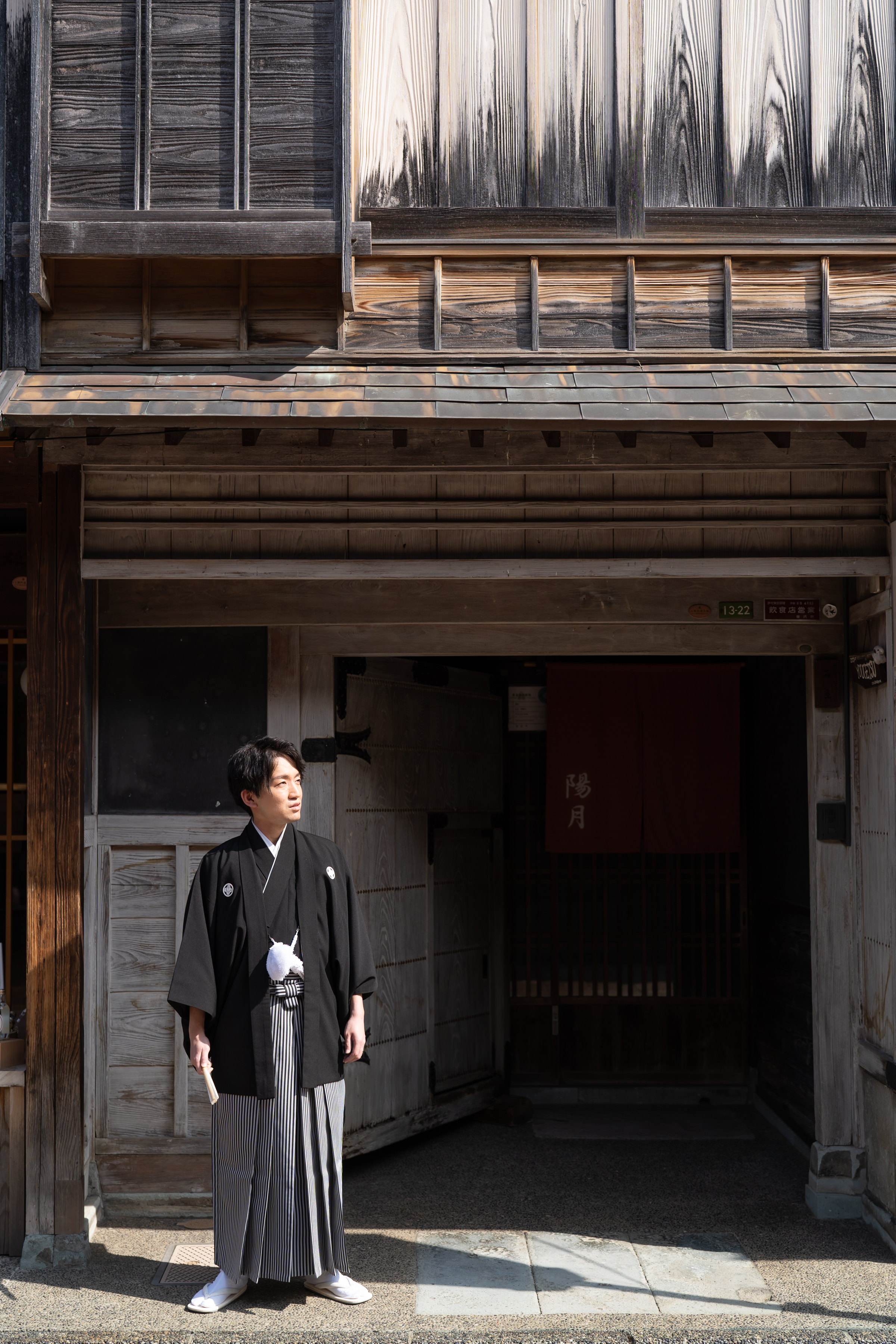 ひがし茶屋で、ロケーションフォト♪
