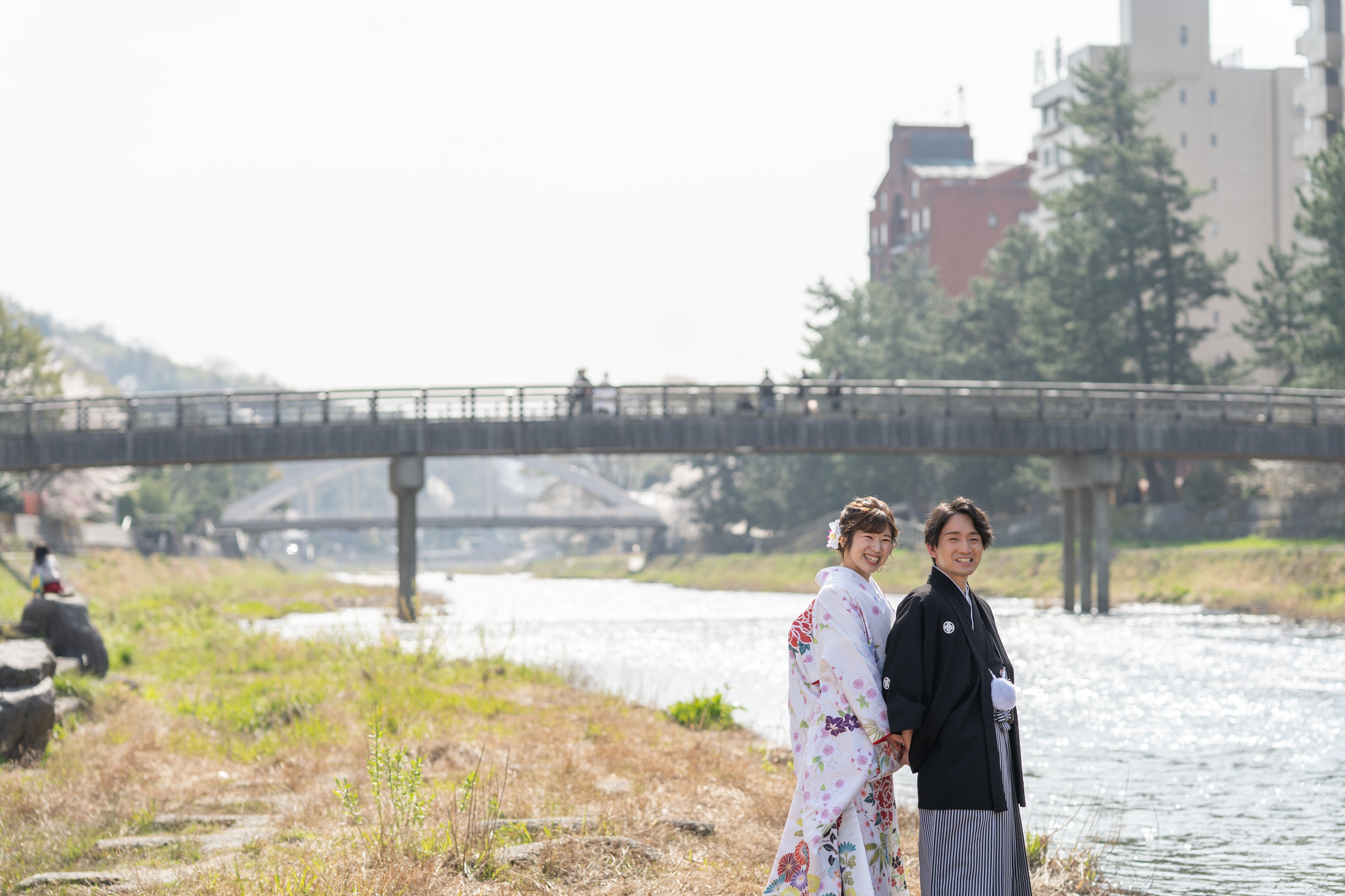 ひがし茶屋で、ロケーションフォト♪