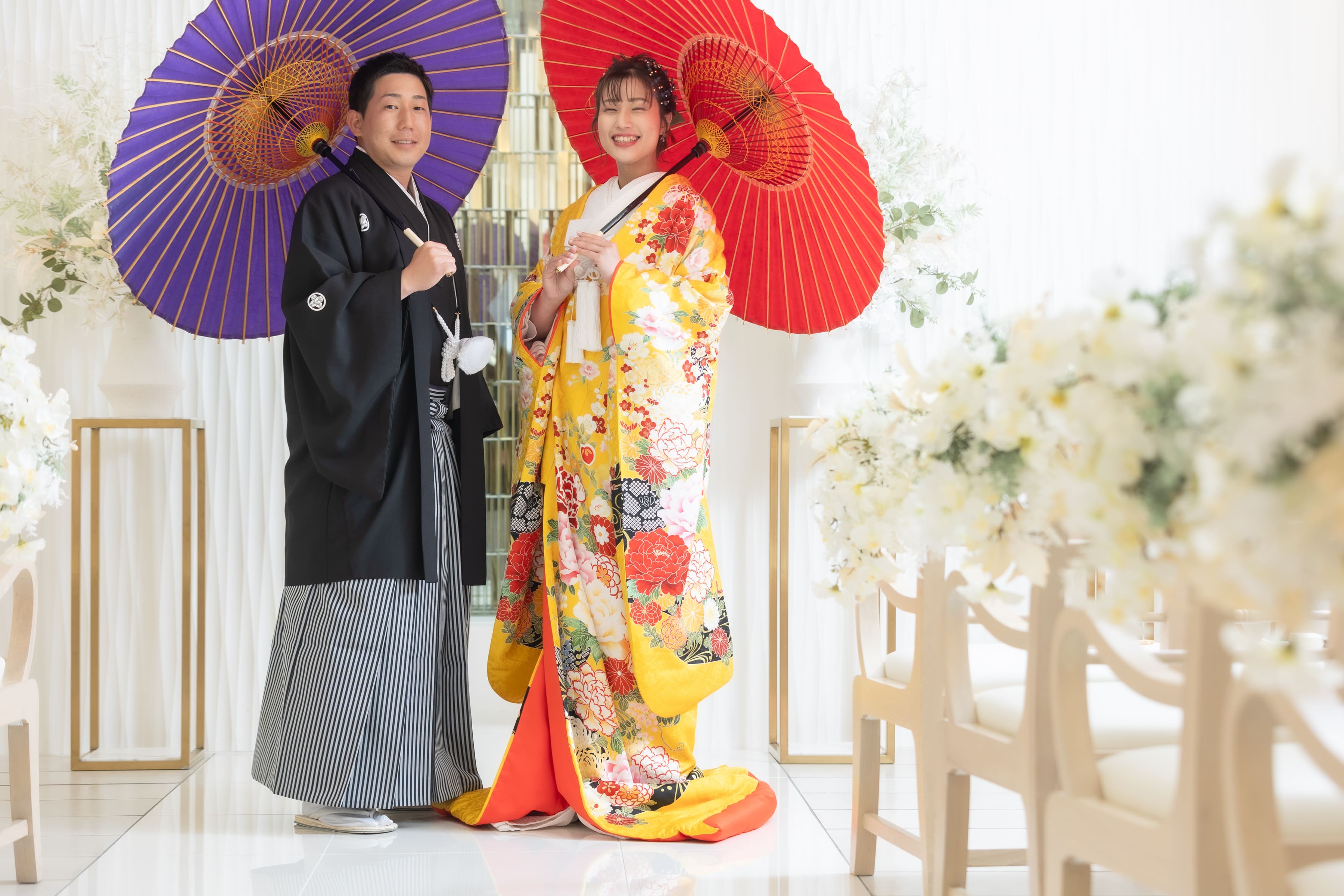 贅沢に和装・洋装も着て、一生の思い出残るお写真残しませんか？