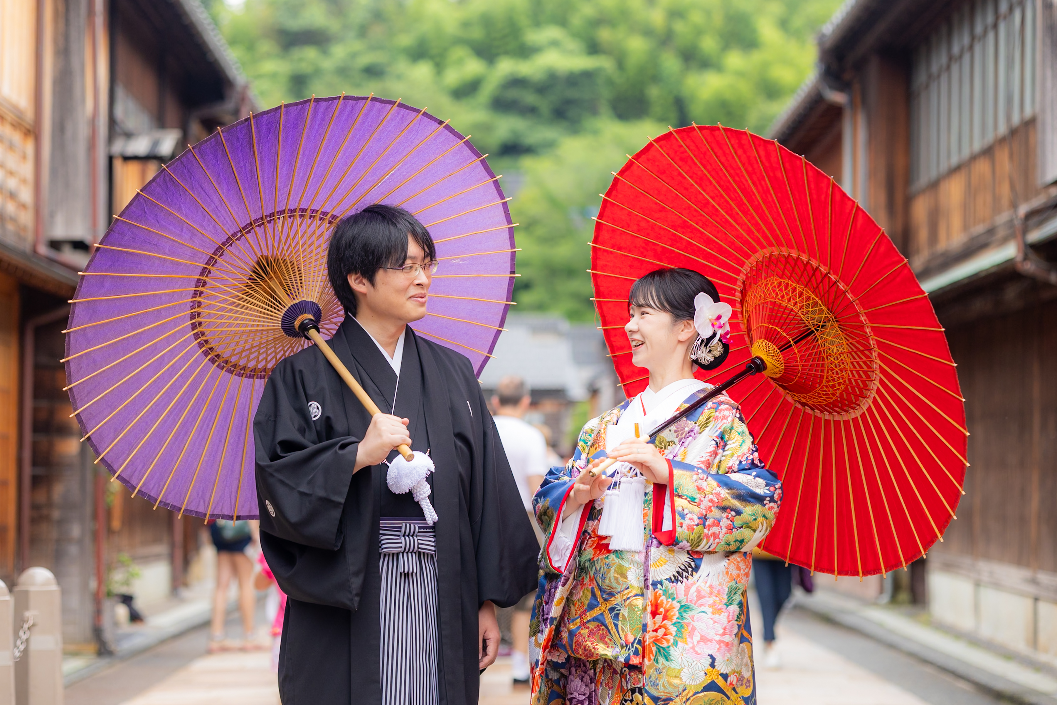 ひがし茶屋街×チャペルでのフォトウエディング★