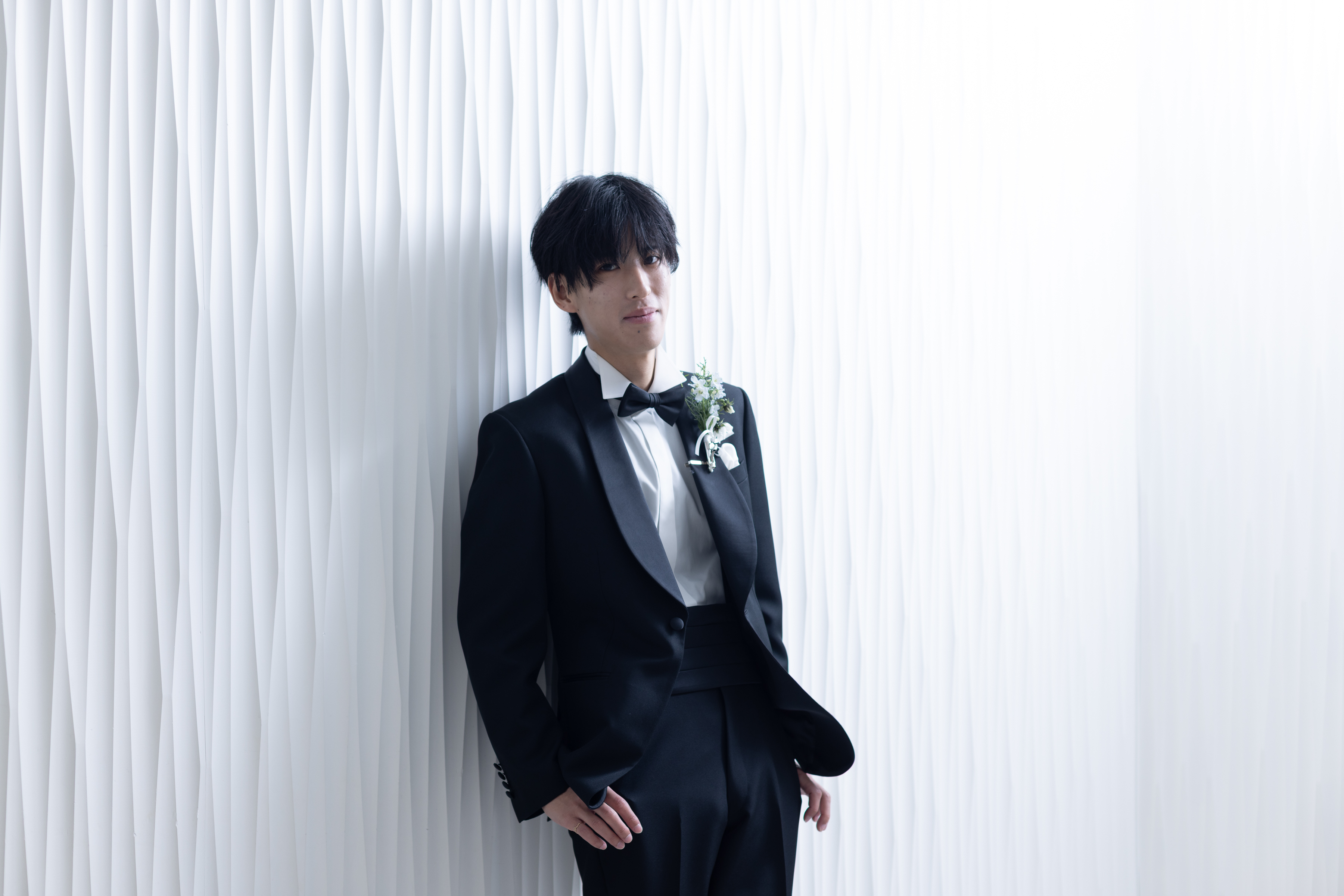 愛犬と一緒にフォトウェディング