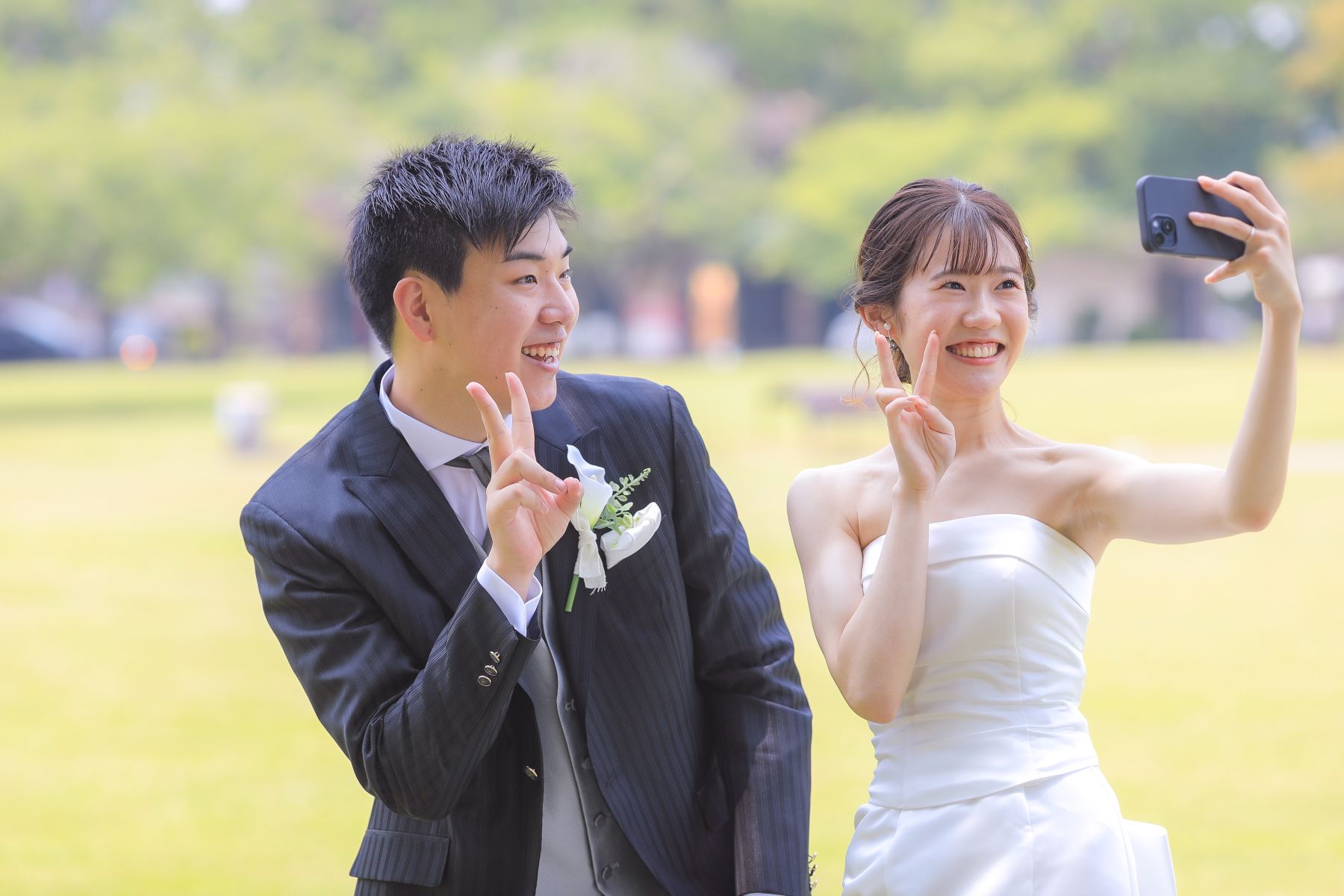 挙式の前撮りに…二人だけの時間をのこしませんか?