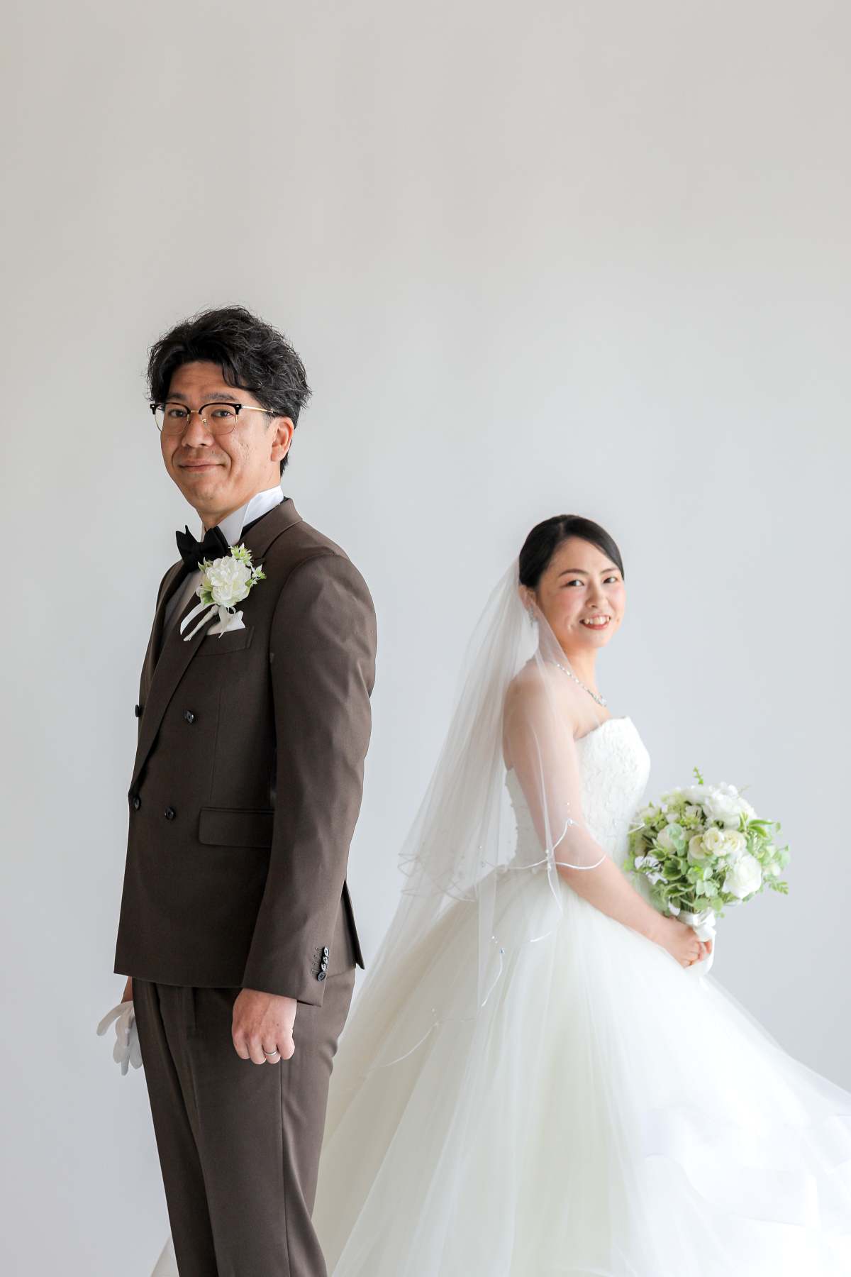 宮崎スタジオで洋装フォトウェディング～お外で愛犬と共に🐶～