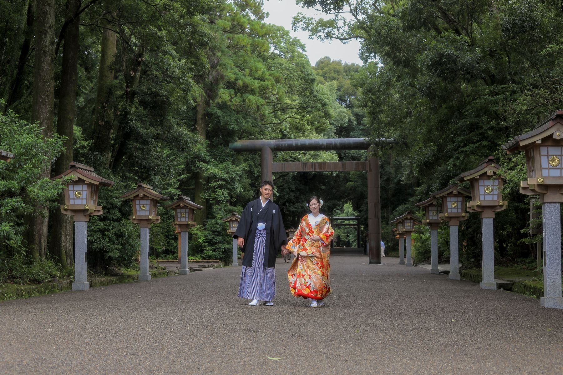 和装フォト～宮崎神宮～
