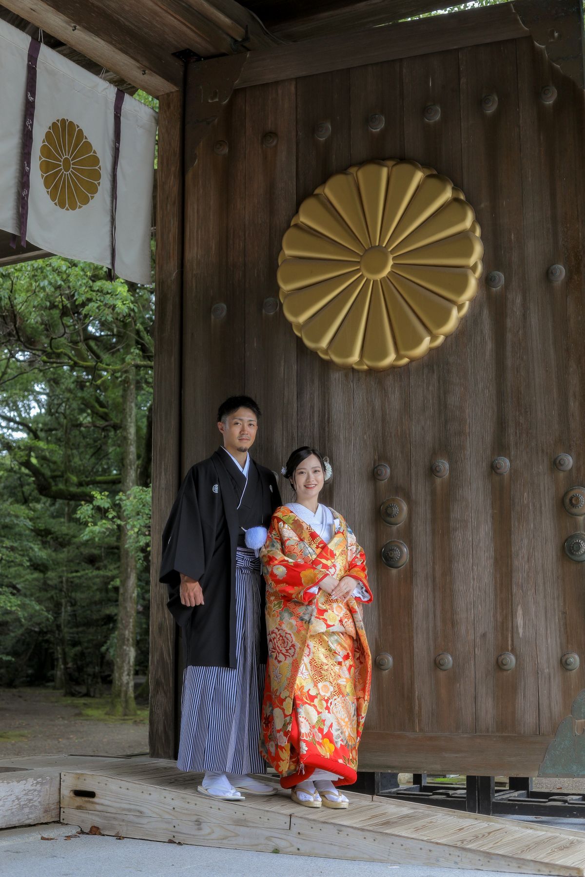 和装フォト～宮崎神宮～