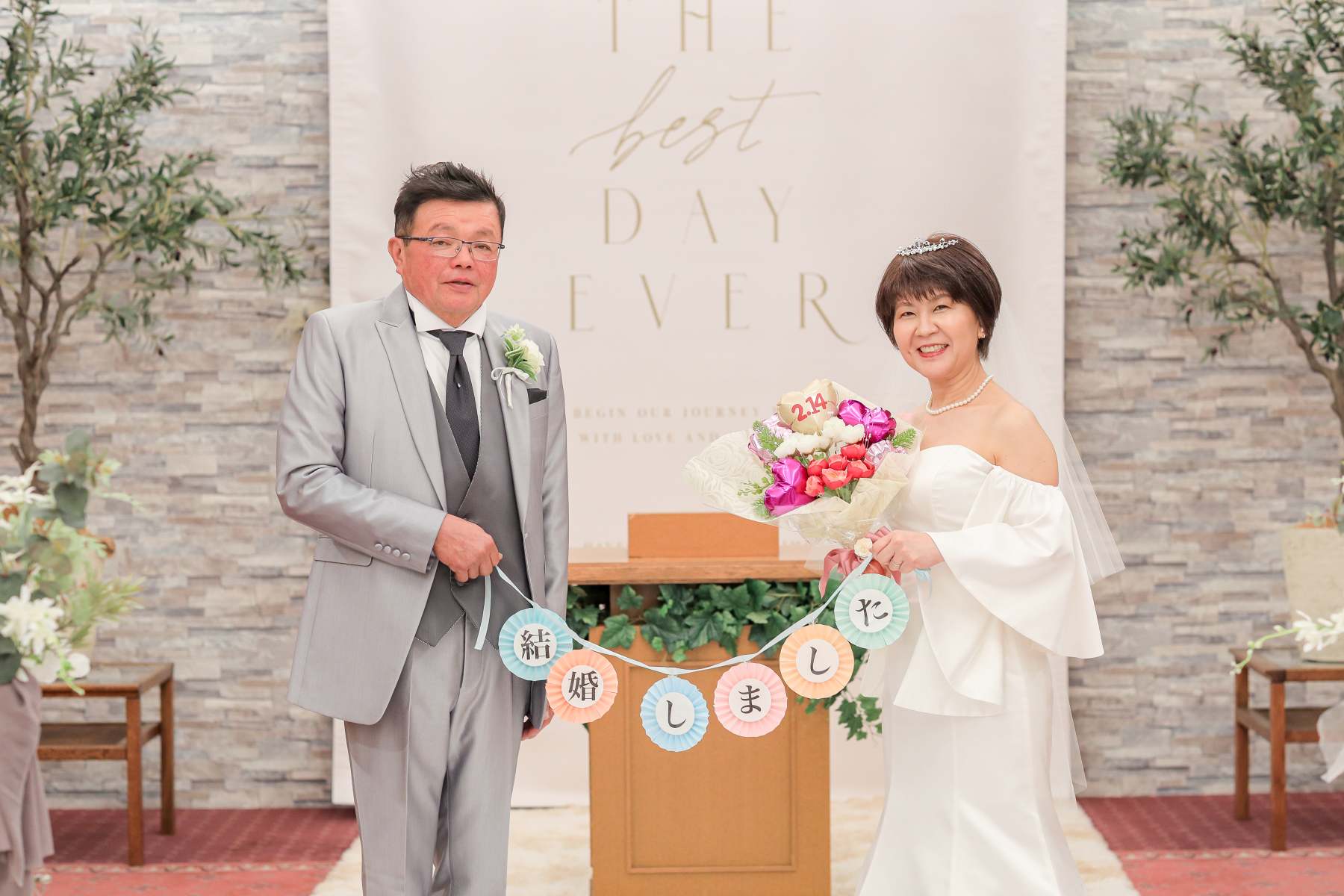 ニューウェルシティ宮崎でご家族からプレゼントフォト💗