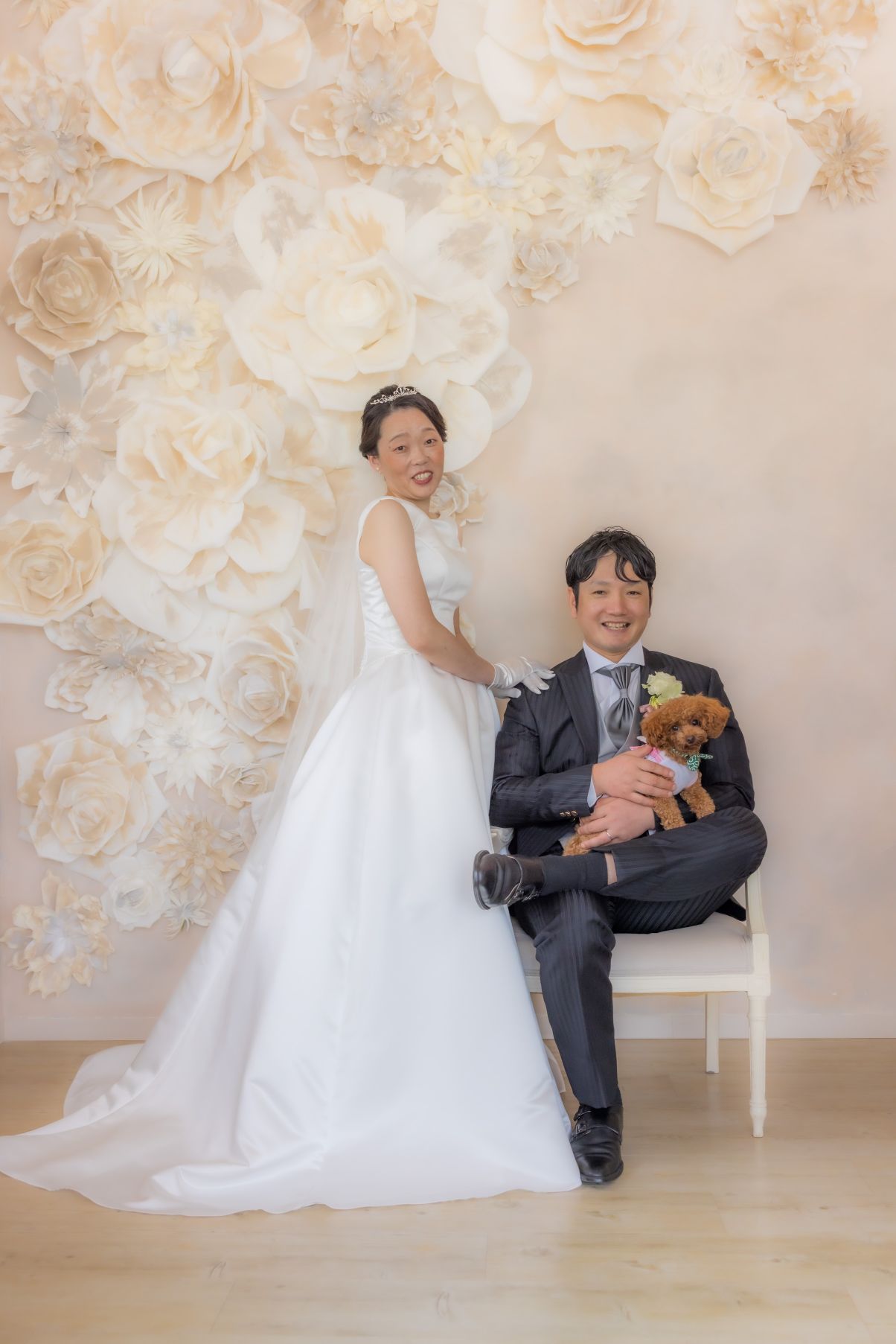 愛犬と和装洋装フォトウェディング🐶part.2