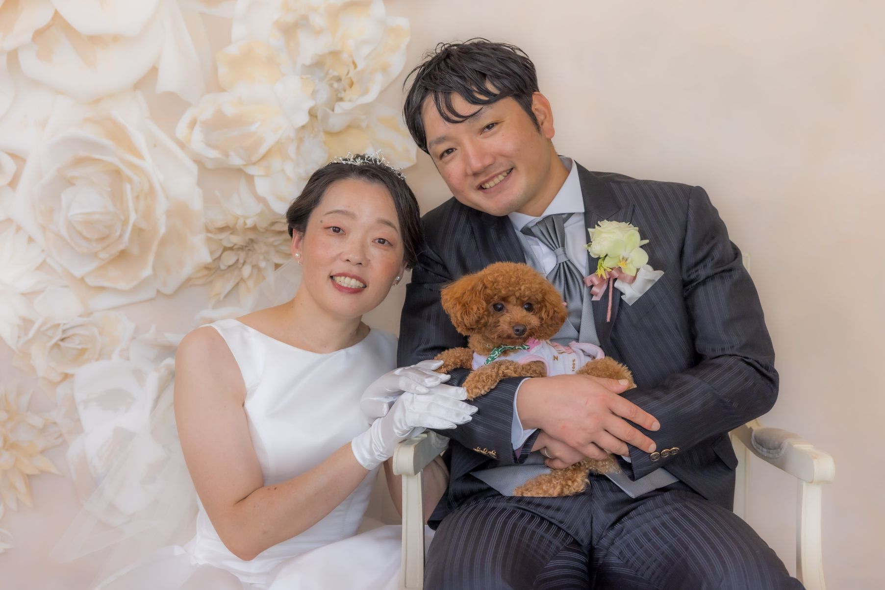 愛犬と和装洋装フォトウェディング🐶part.2