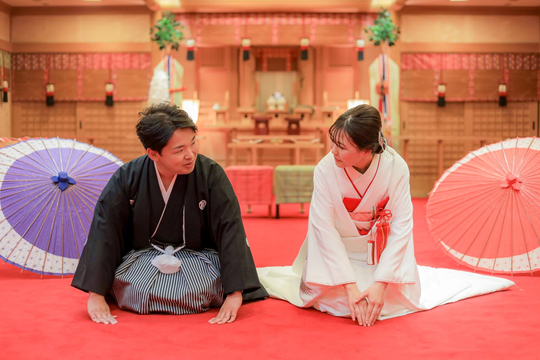 ニューウェルシティ宮崎で和装洋装フォトウェディング✨お色直しも！？