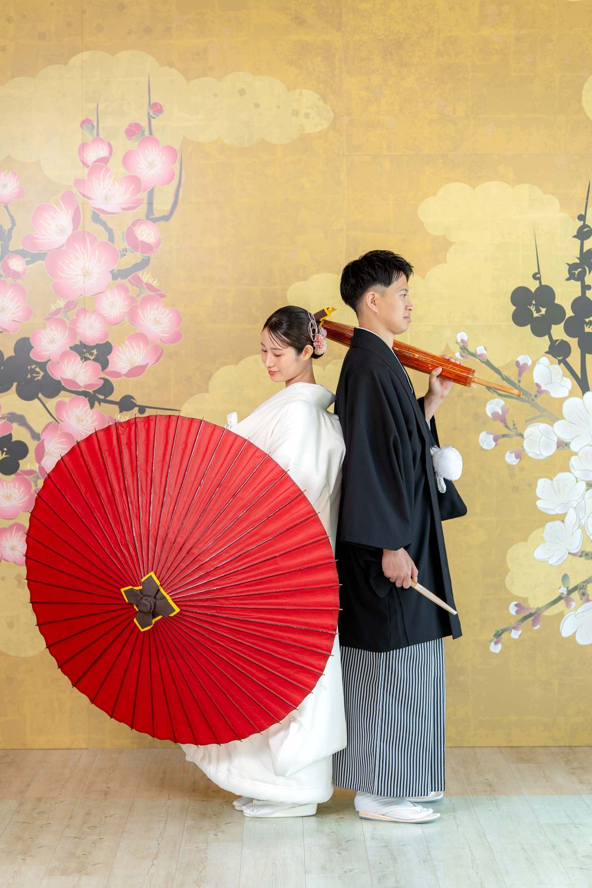 宮崎スタジオで和装フォトウェディング～新しい命と👼～
