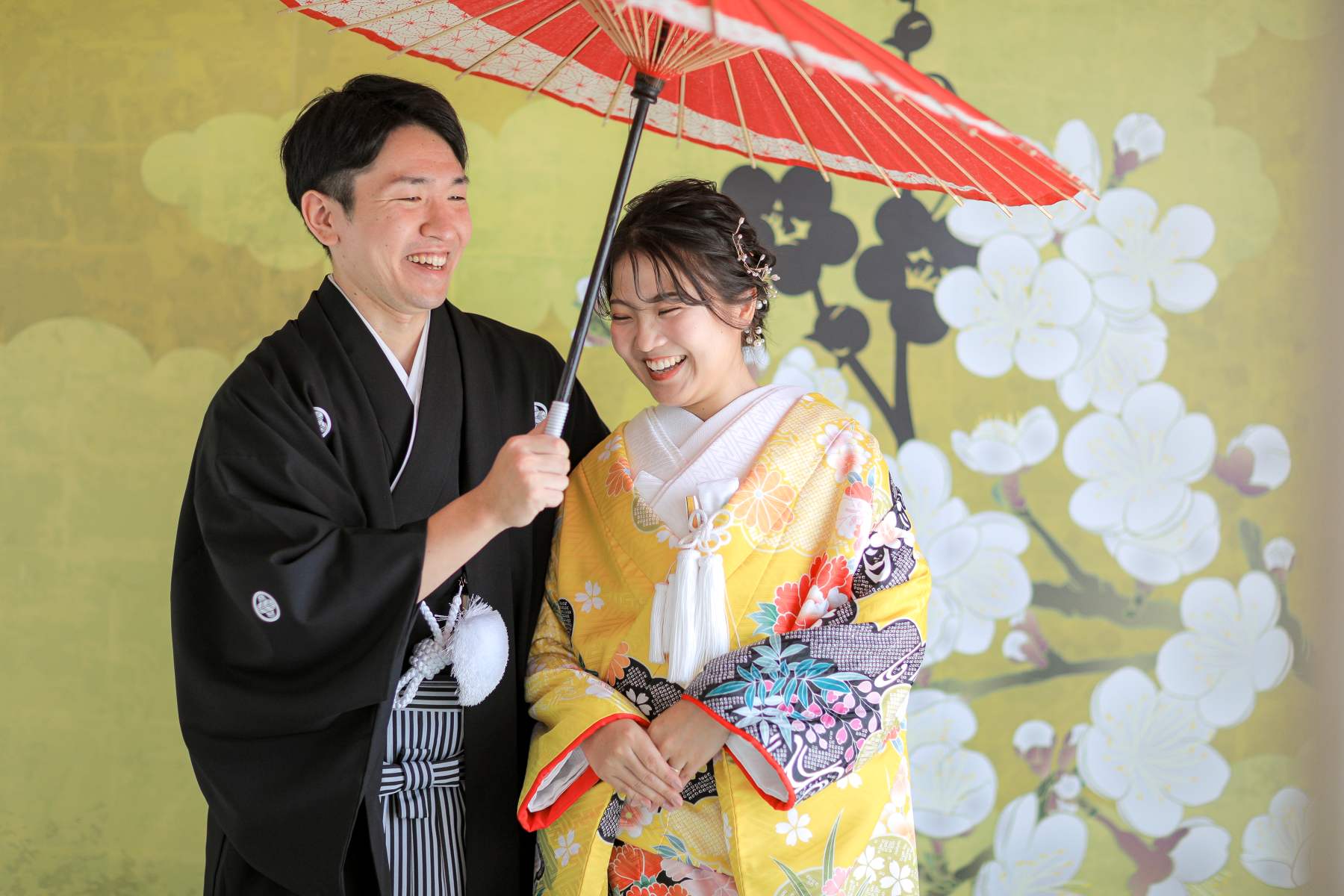 宮崎スタジオで和装洋装フォトウェディング🌺✨