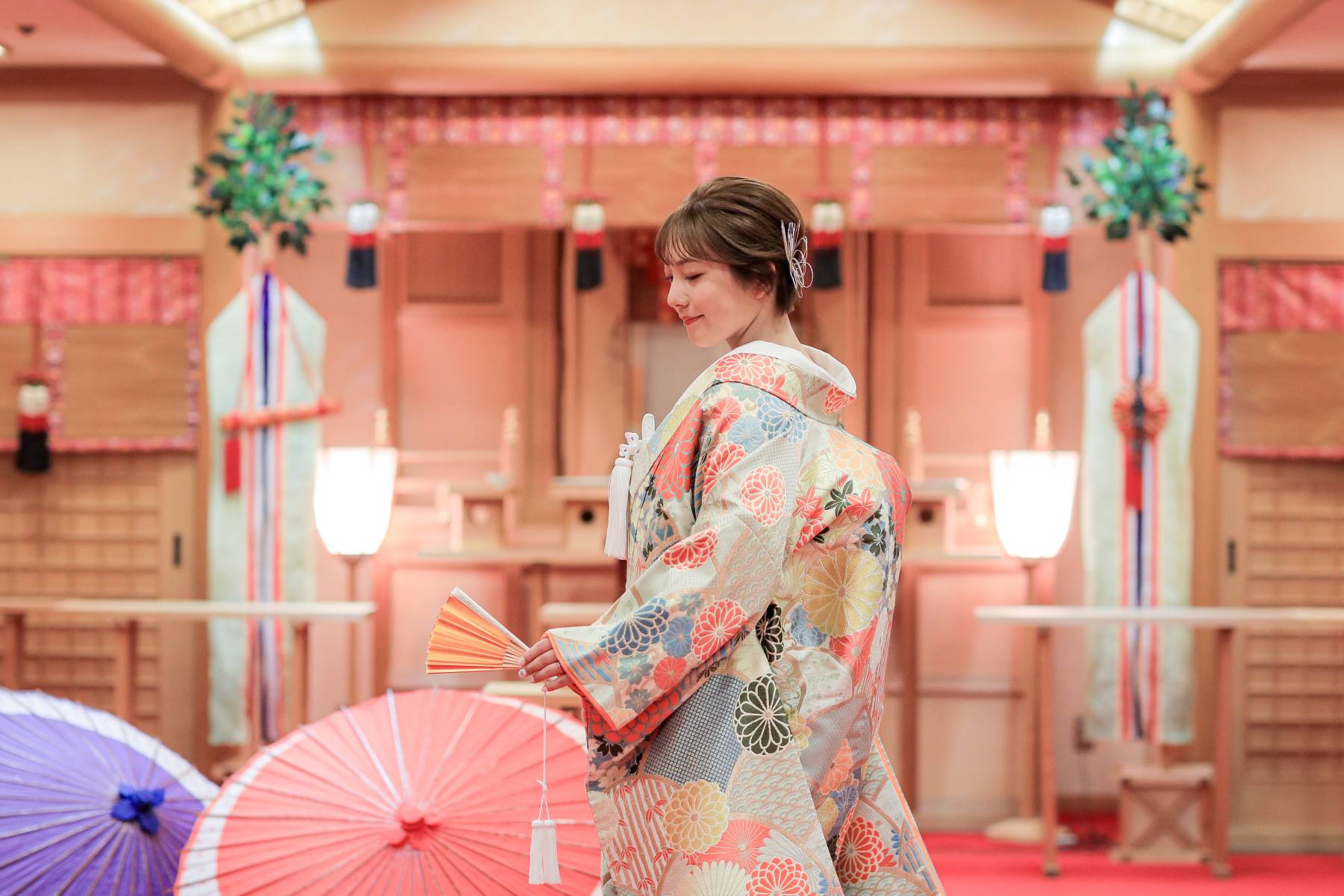 ニューウェルシティ宮崎で和装洋装撮影🤗part,1