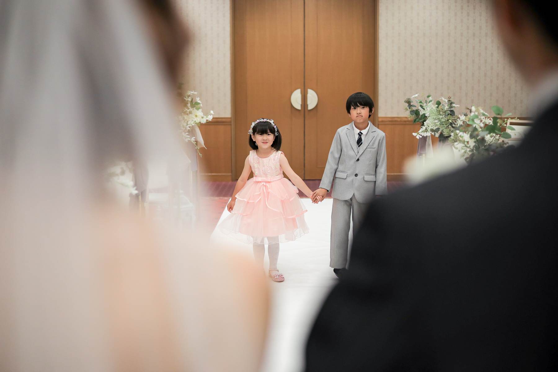ニューウェルシティ宮崎で家族洋装フォトウェディング👨‍👨‍👧‍👦💕