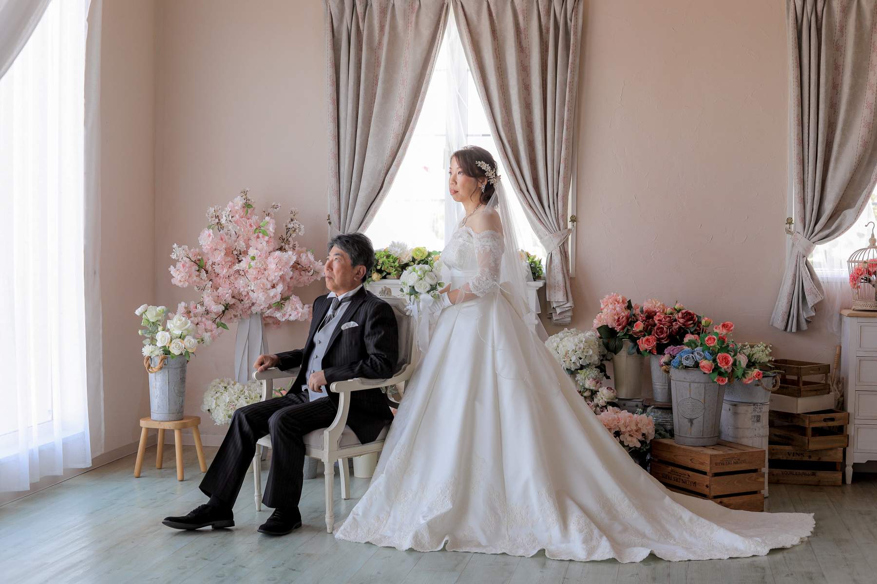 おふたりだけで和装洋装フォトウェディング💓~宮崎スタジオ~