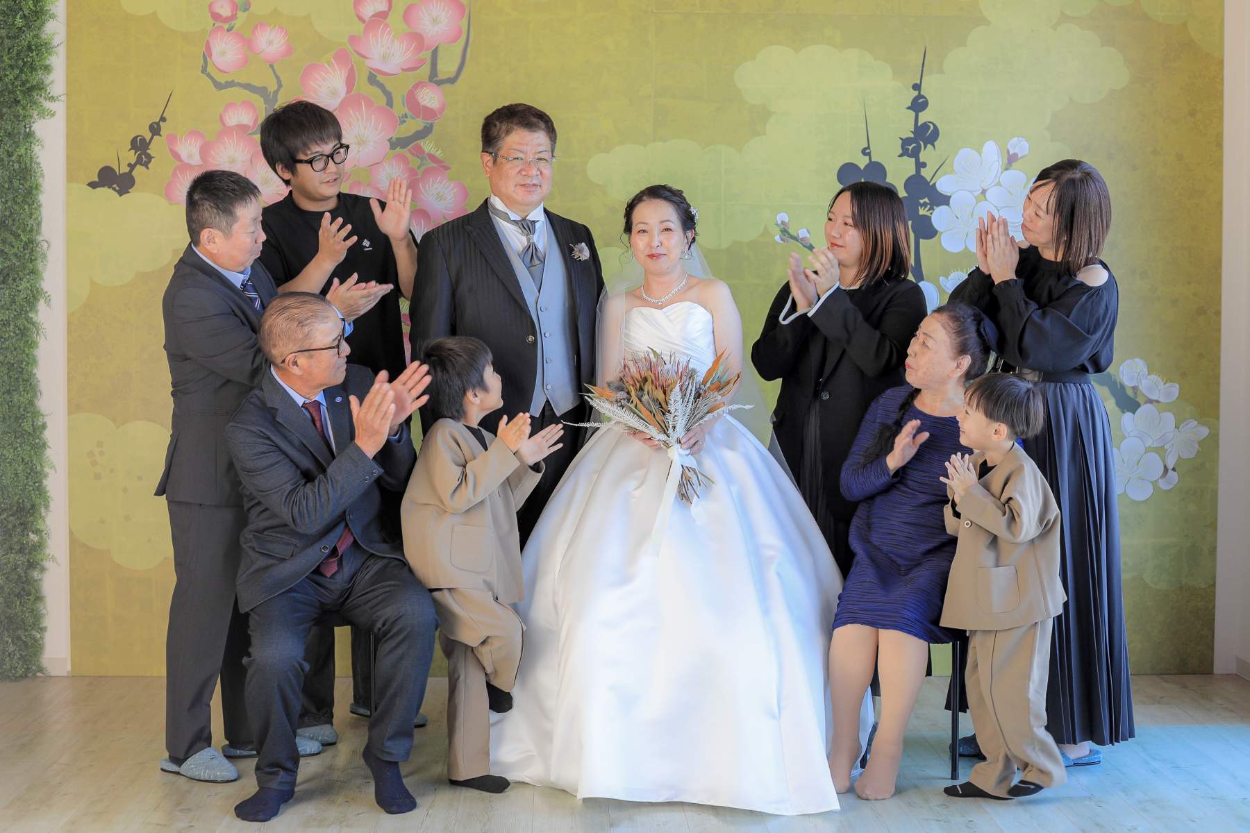 家族からのサプライズフォト✨~宮崎スタジオ~