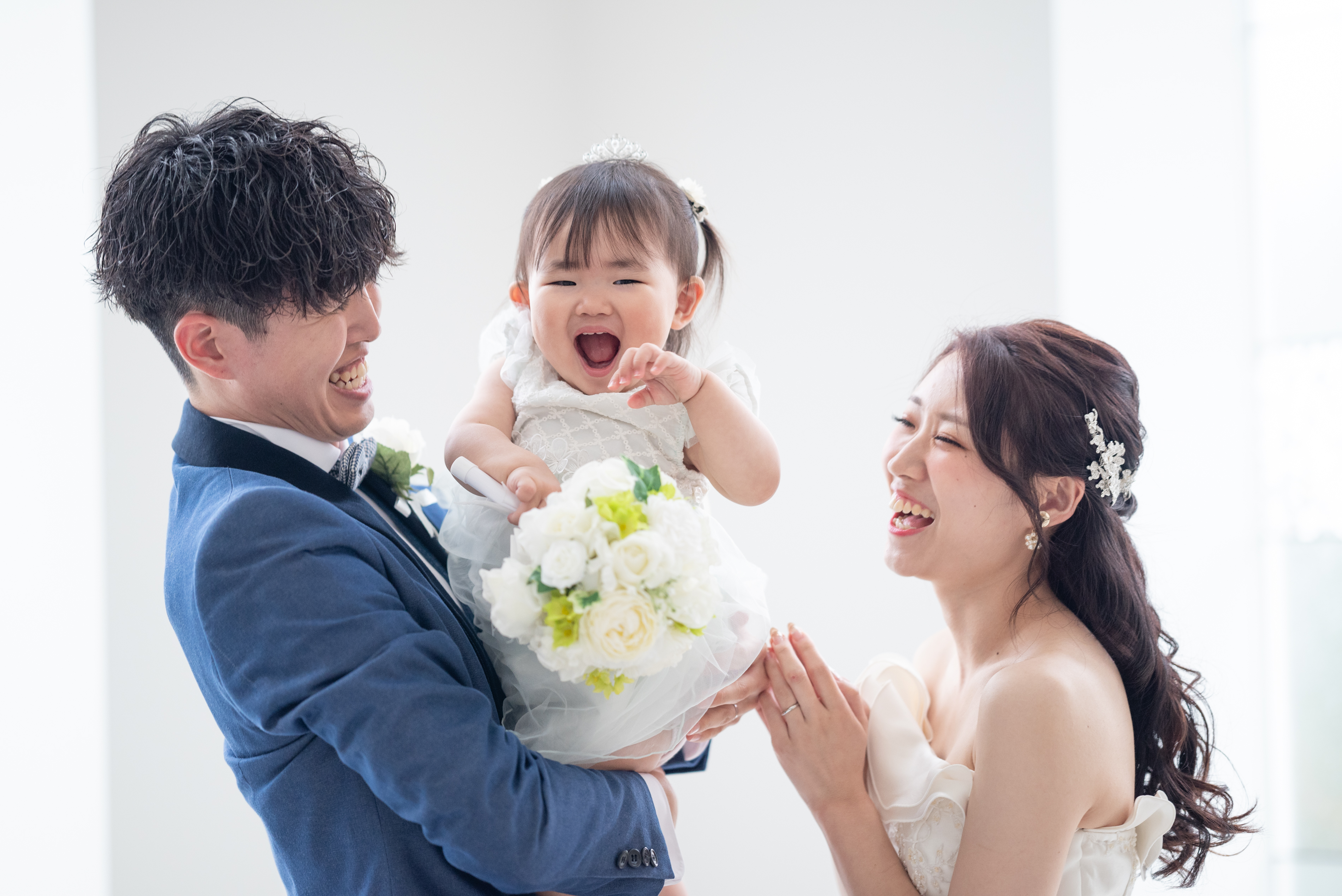 お子様といっしょのフォトウェディング