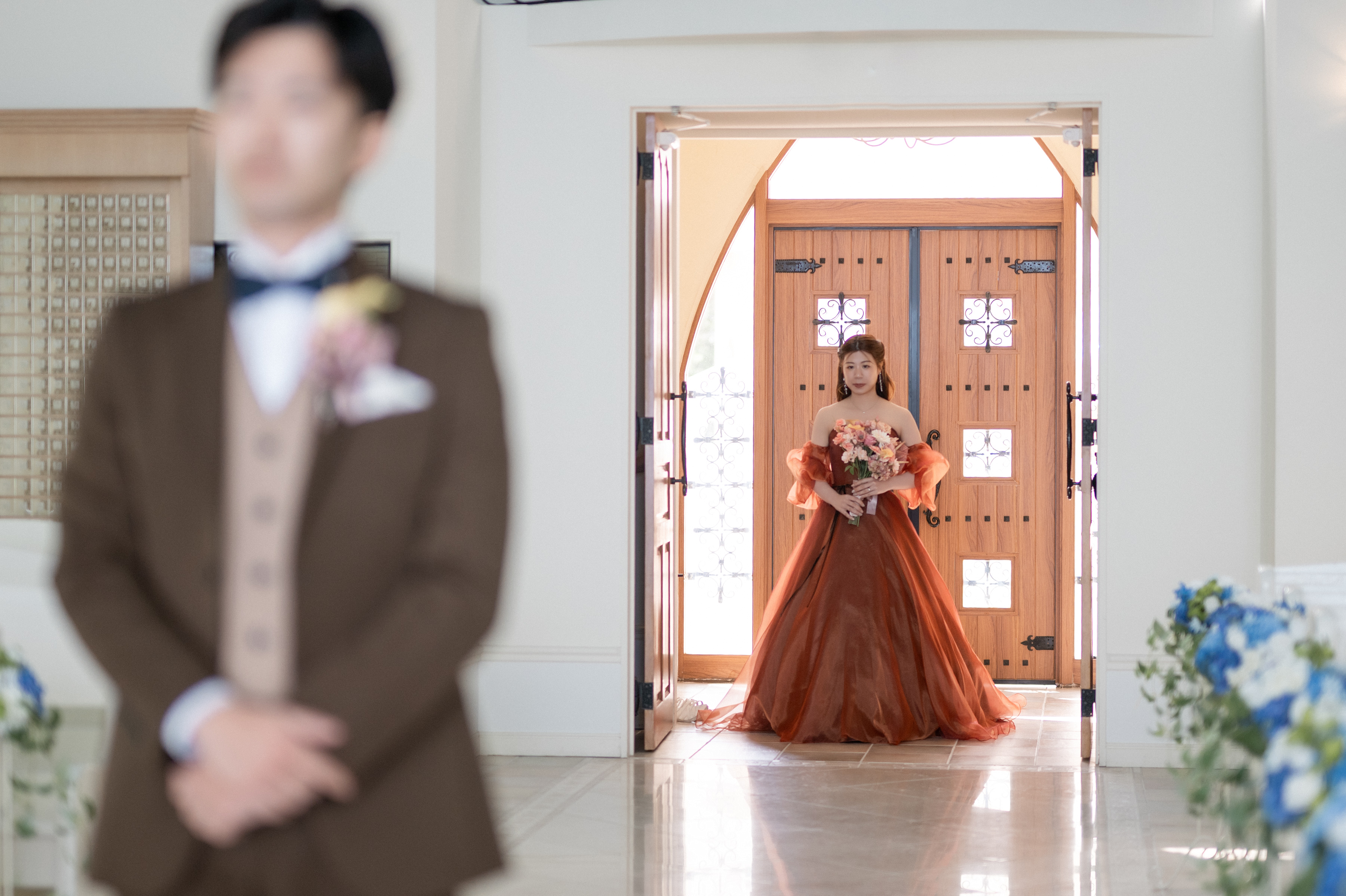 沖縄旅行で叶えた、海と光に包まれる後撮りフォトウエディング