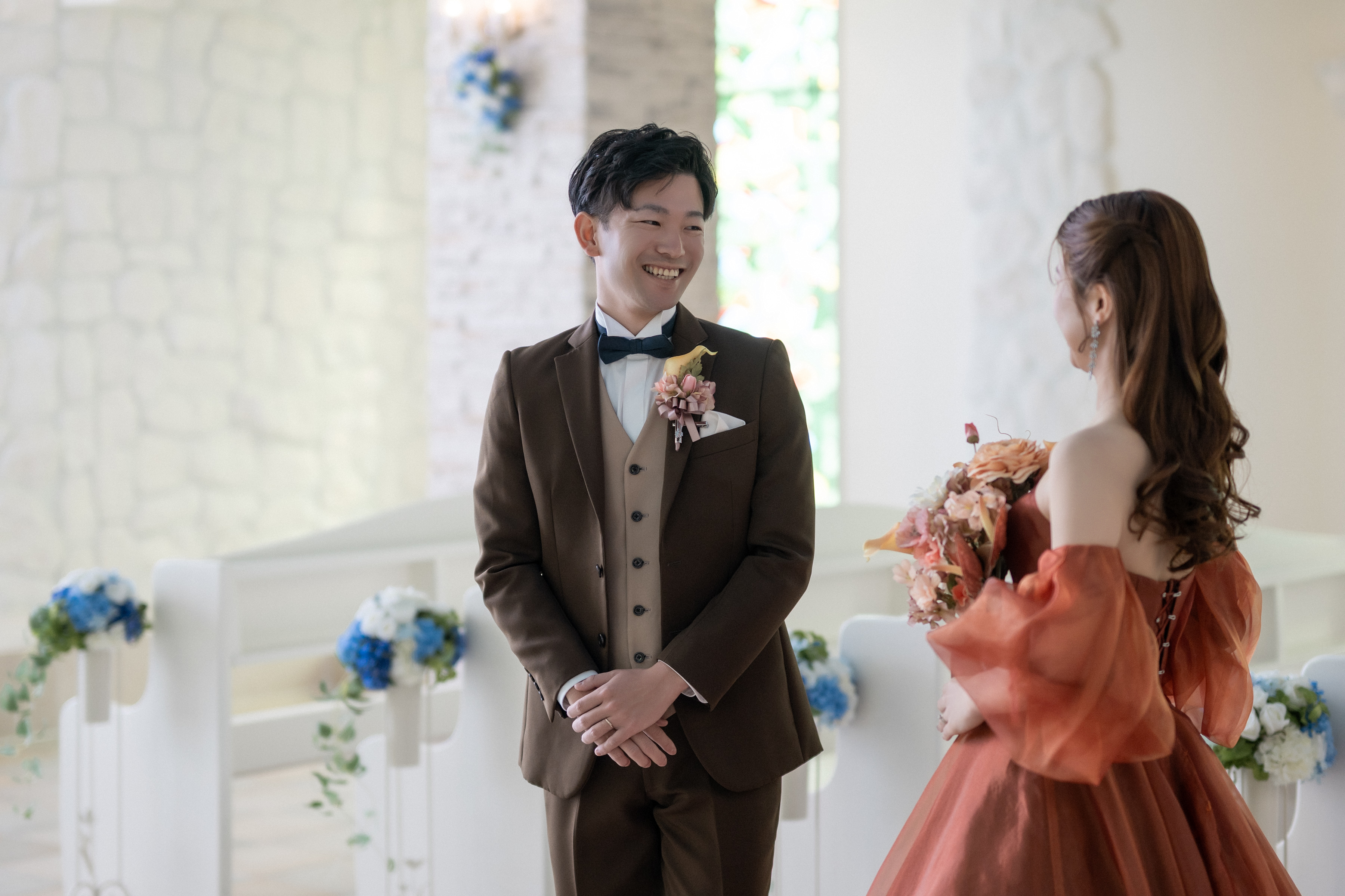 沖縄旅行で叶えた、海と光に包まれる後撮りフォトウエディング