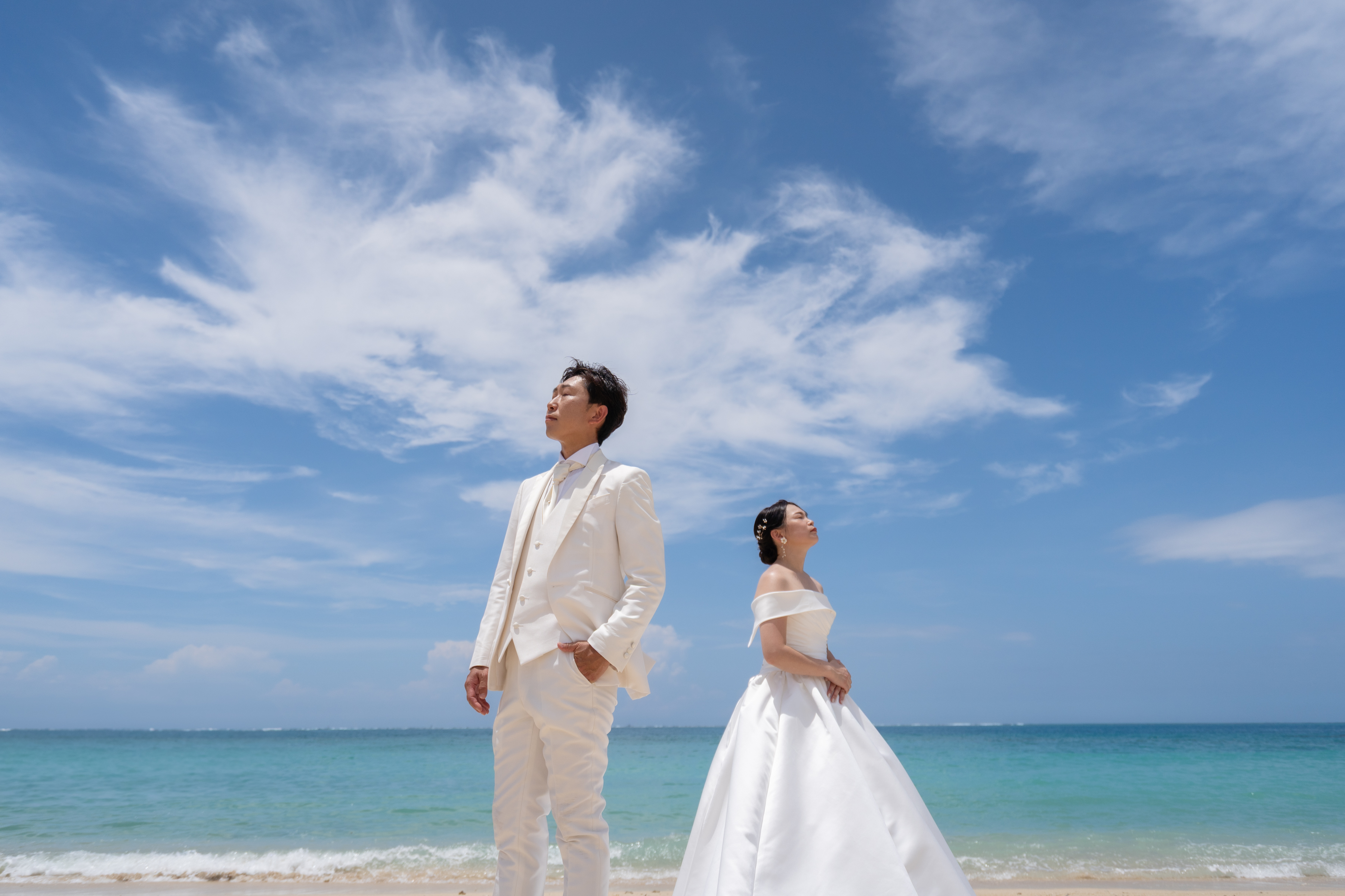 素敵な夏のフォトウェディングレポート 🌞💍