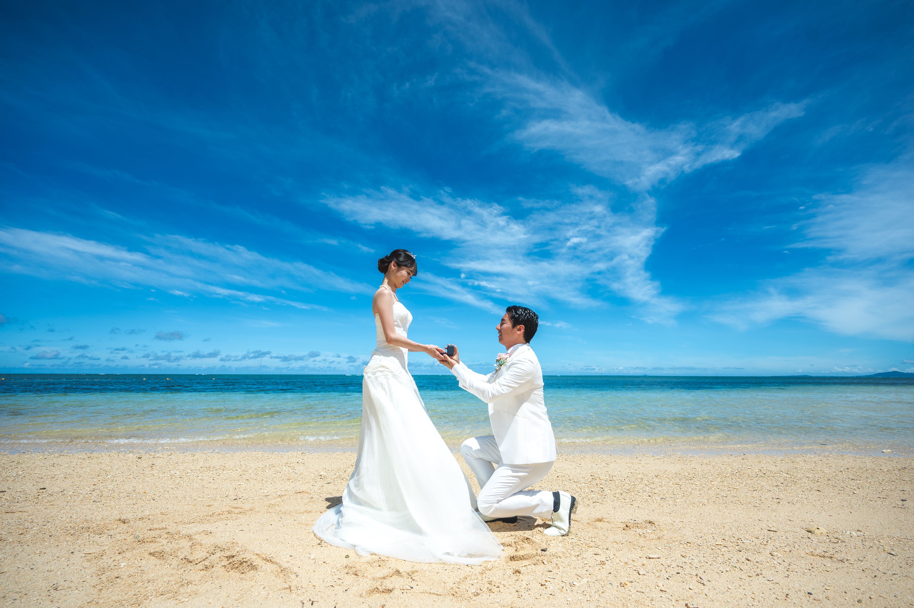 ～広大なコバルトブルーに包まれて～　撮影の魅力をお届け致します！！！