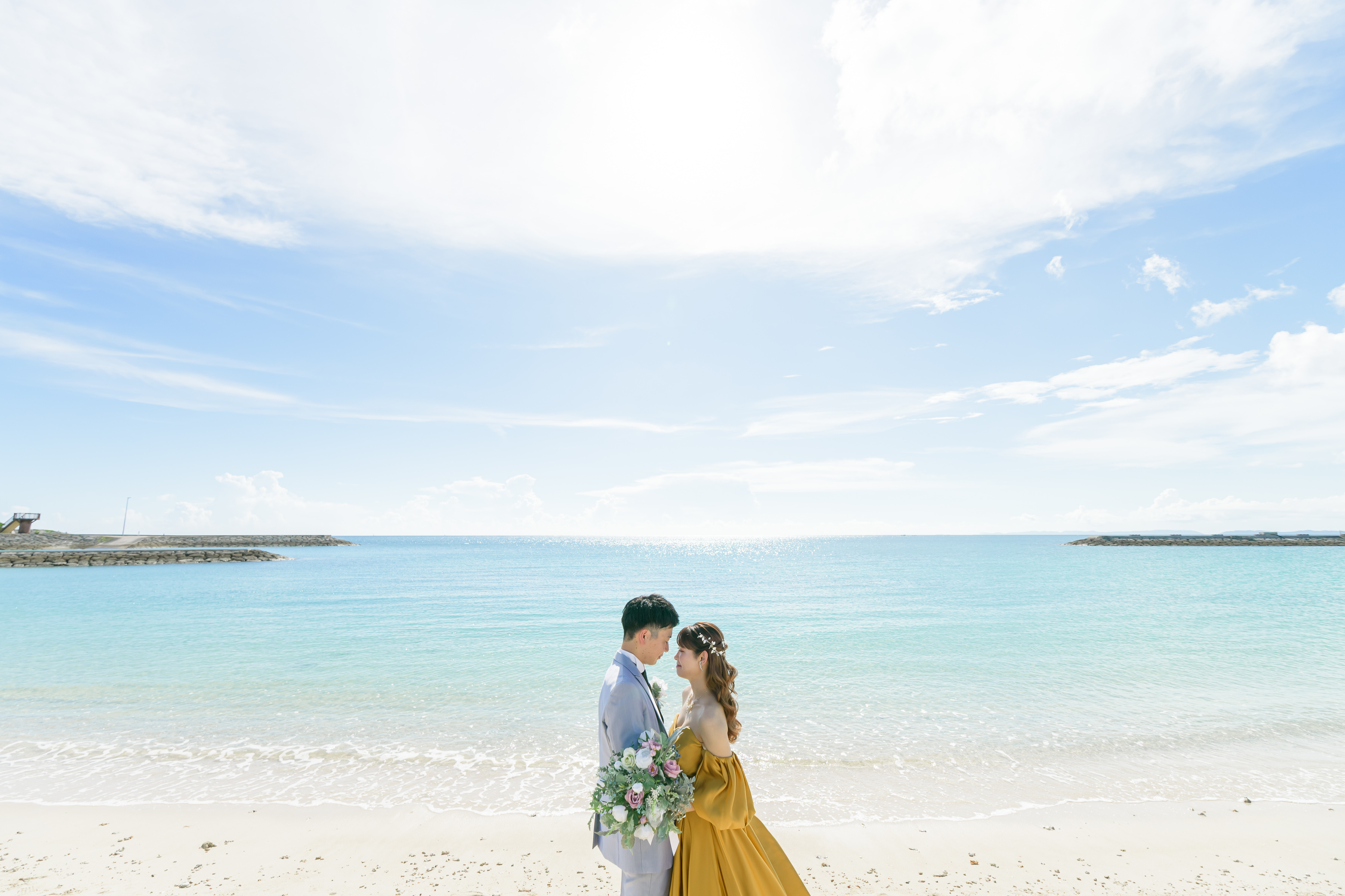 青空と海に包まれて🍀