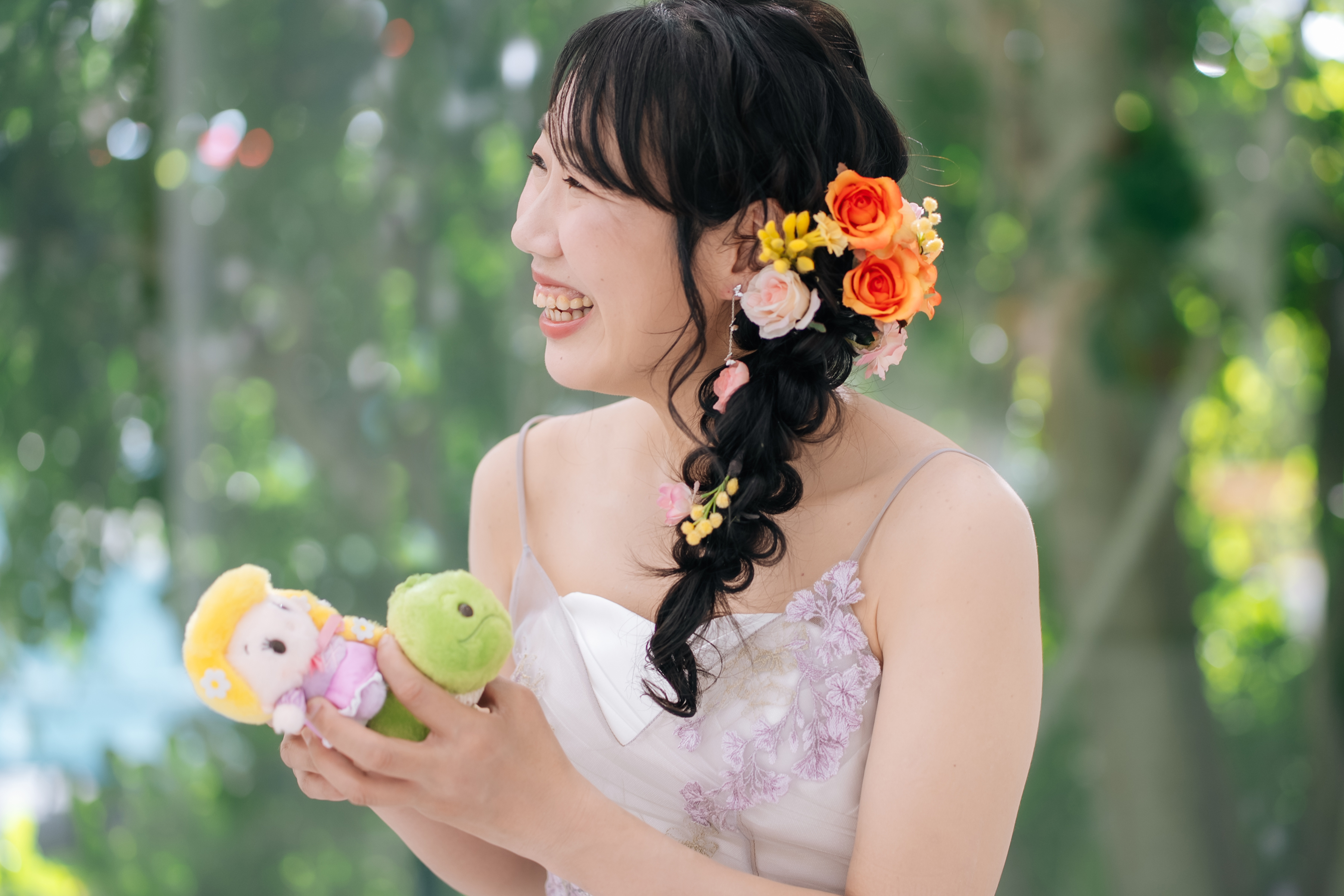 好きに囲まれてソロフォトウエディング♪