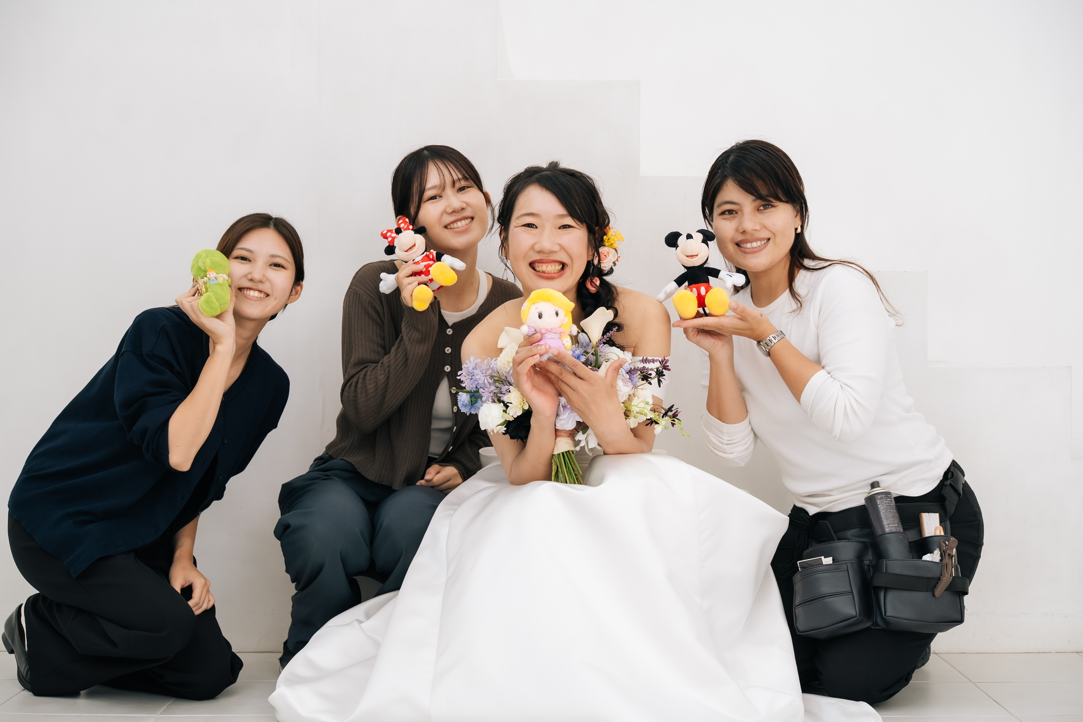 好きに囲まれてソロフォトウエディング♪