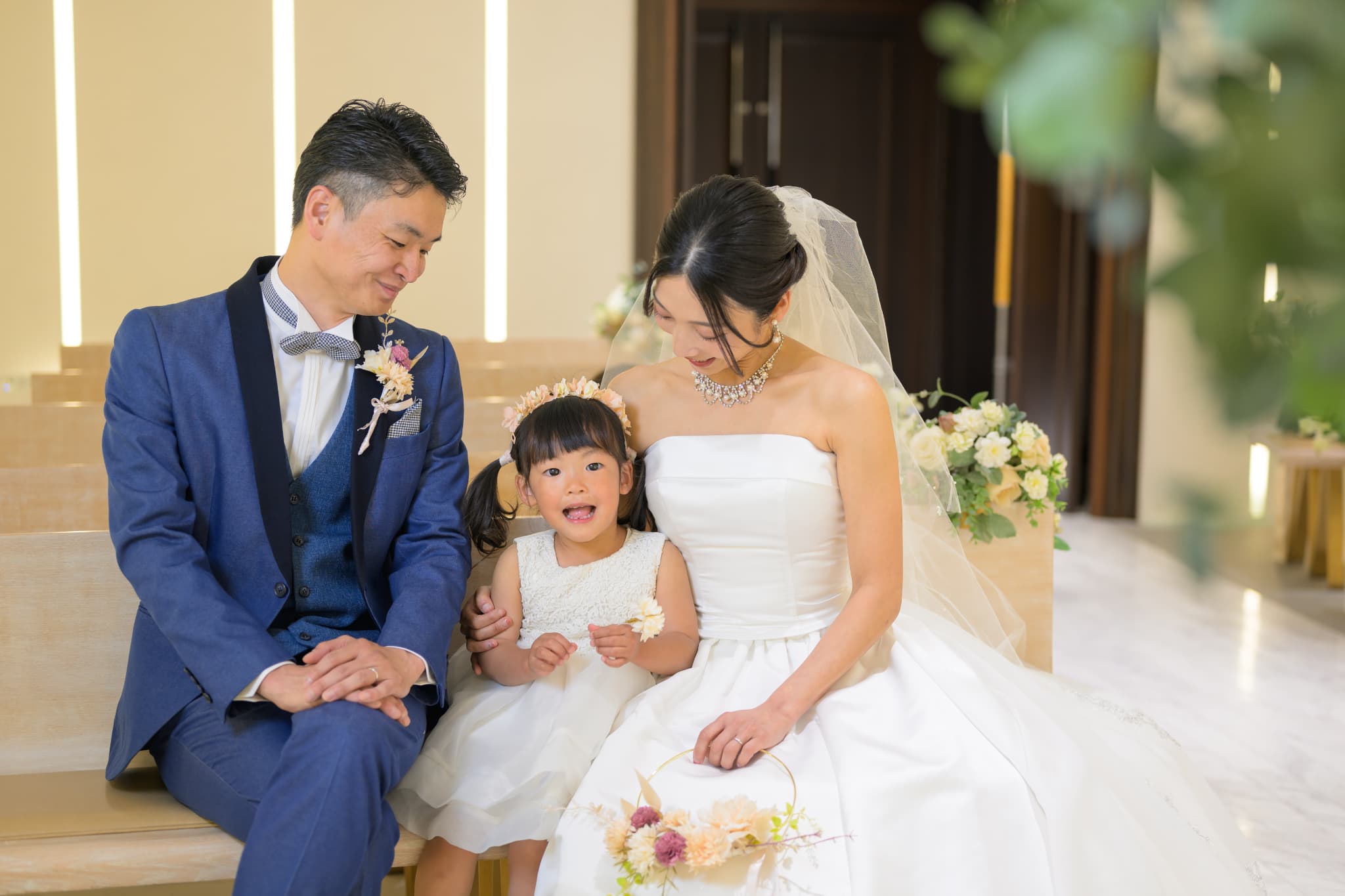 家族と思い出のフォトウェディング