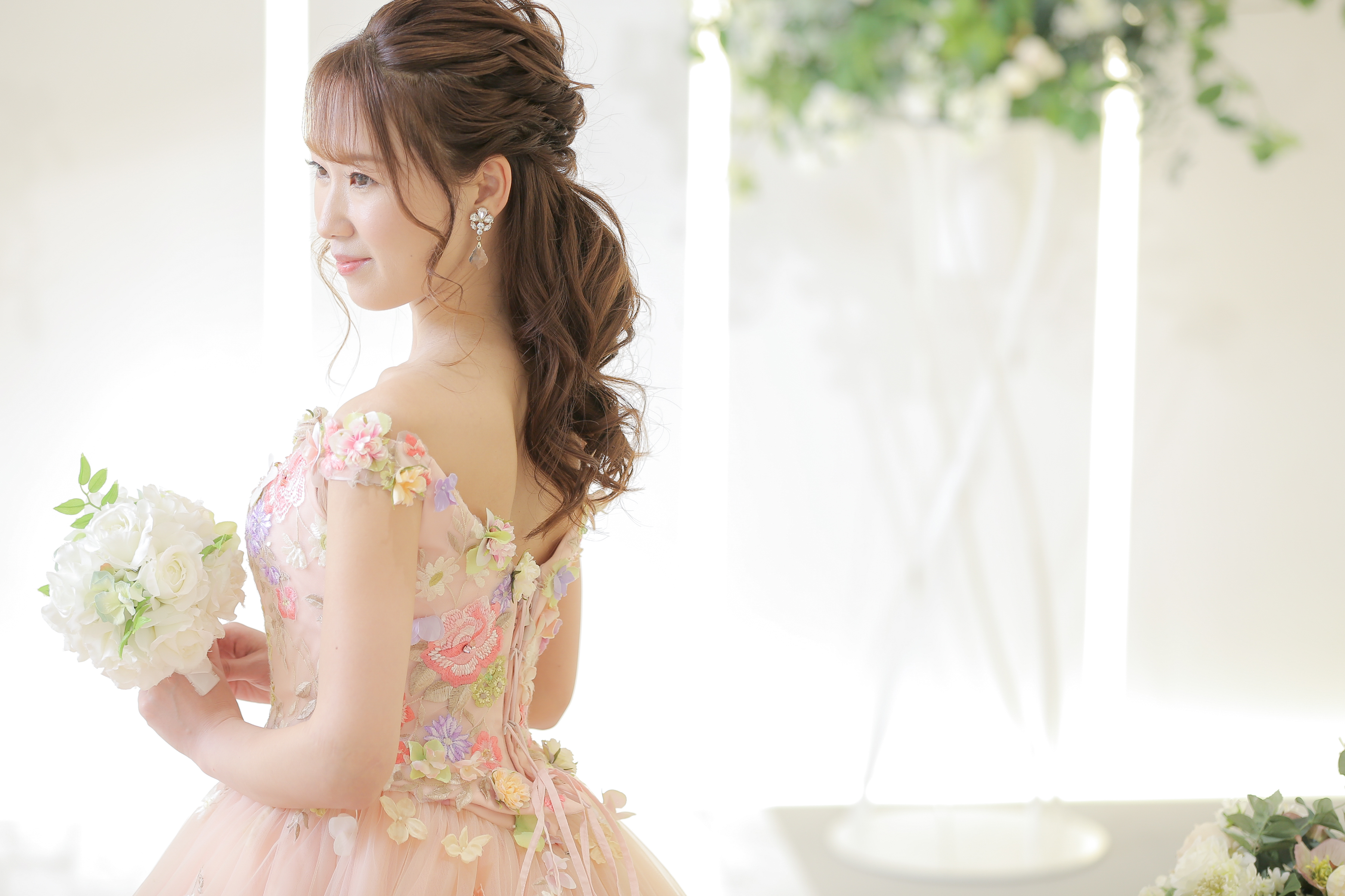 最近大人気のソロフォトウェディング♪