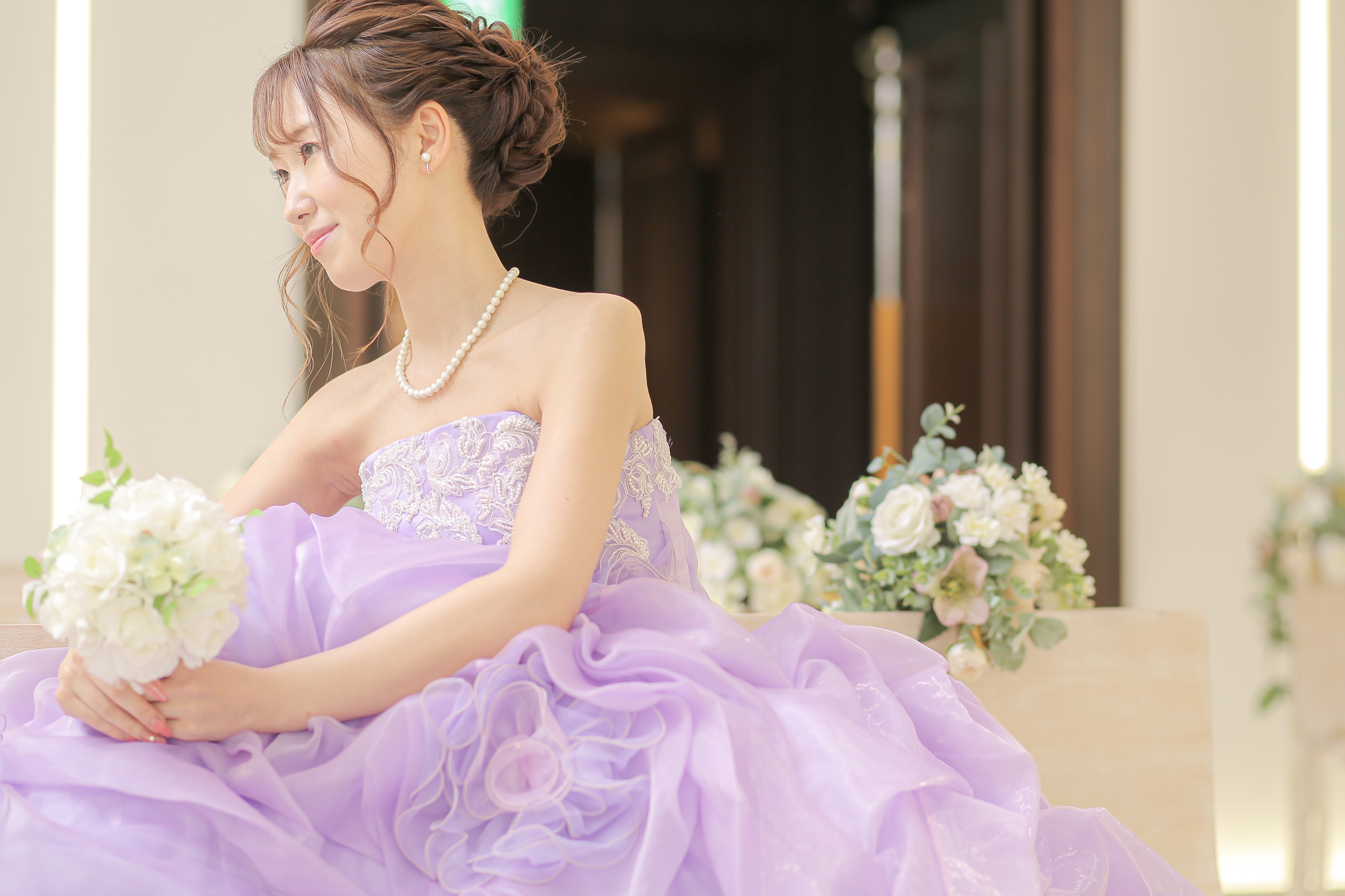 最近大人気のソロフォトウェディング♪