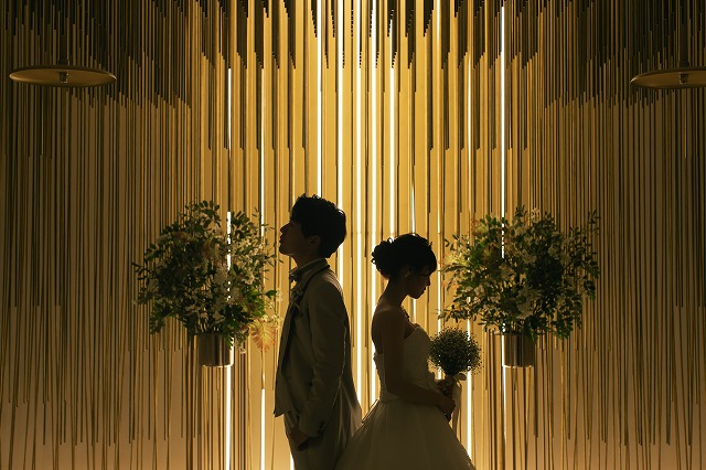 【洋装２点フォト】ウエディングドレスと、カラードレスでのプチロケーション撮影