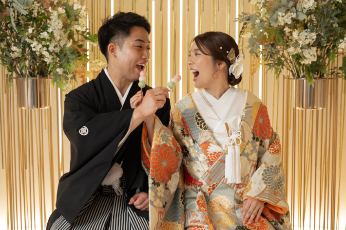 ＼お二人らしいグッズを持込んで撮影が可能✨／