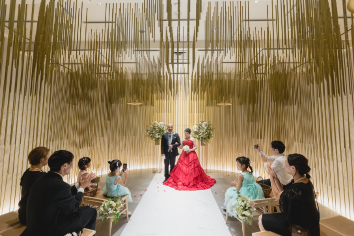 岡山チャペル 挙式レポート Part.120【 サプライズ 】~ご家族様からご新婦様へ~