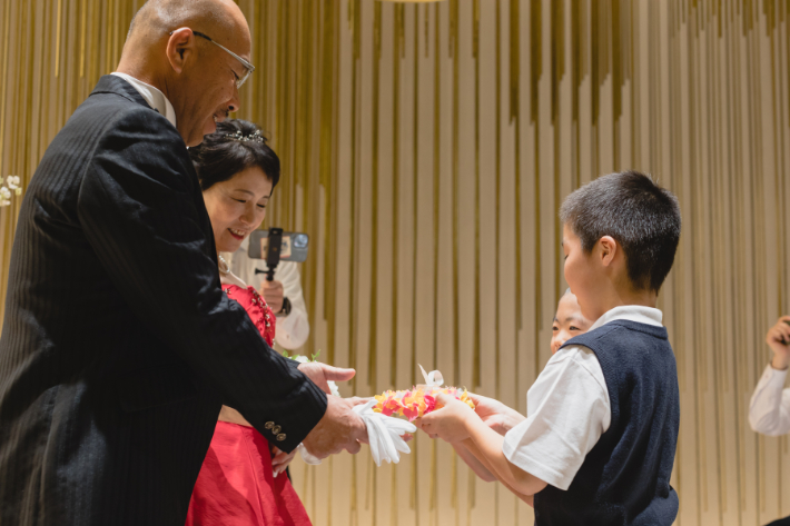 岡山チャペル 挙式レポート Part.120【 サプライズ 】~ご家族様からご新婦様へ~