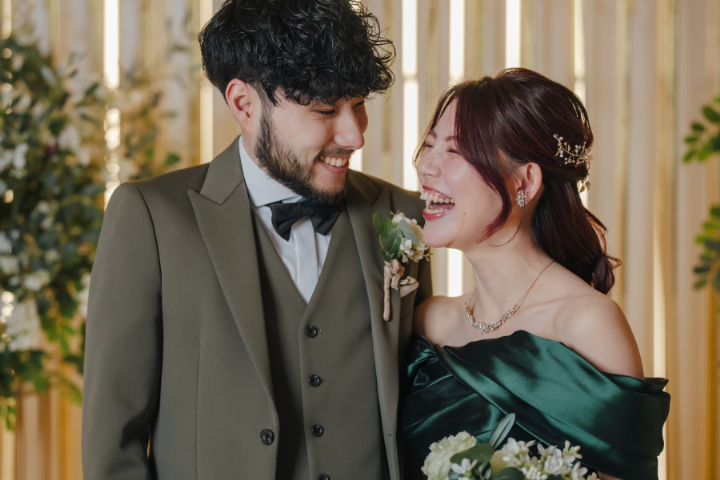 笑顔あふれるフォトウエディング