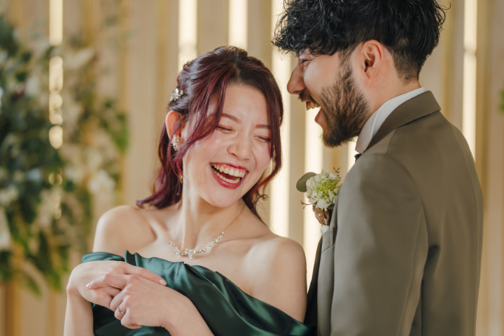笑顔あふれるフォトウエディング