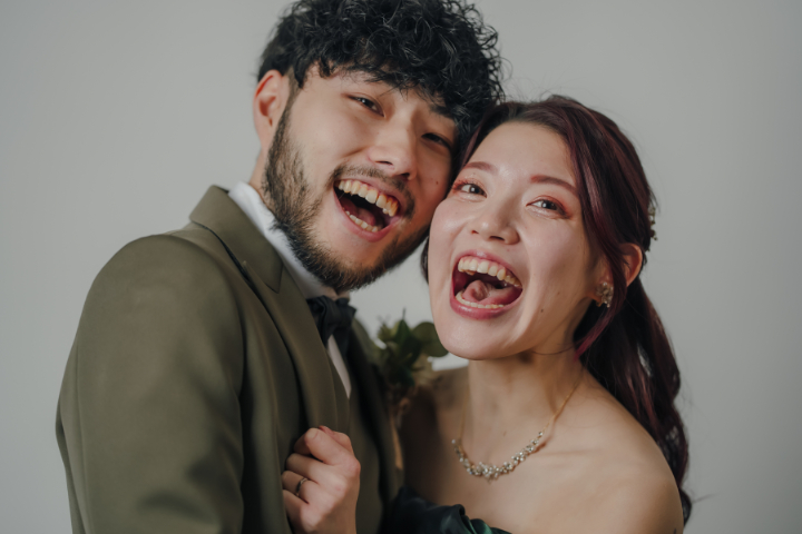笑顔あふれるフォトウエディング